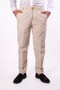 Pantalaccio con ricami quadrati