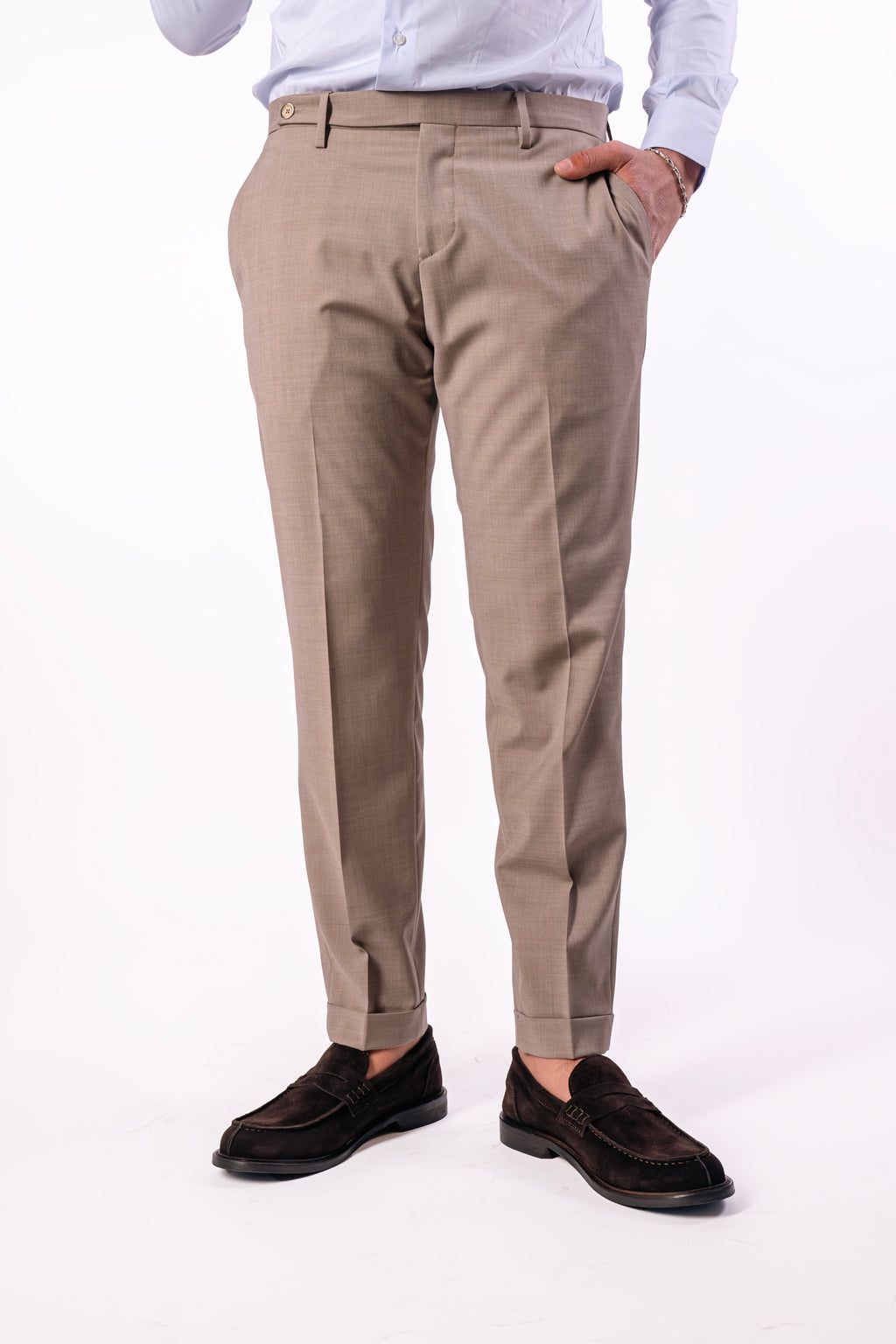 Pantalone in fresco lana