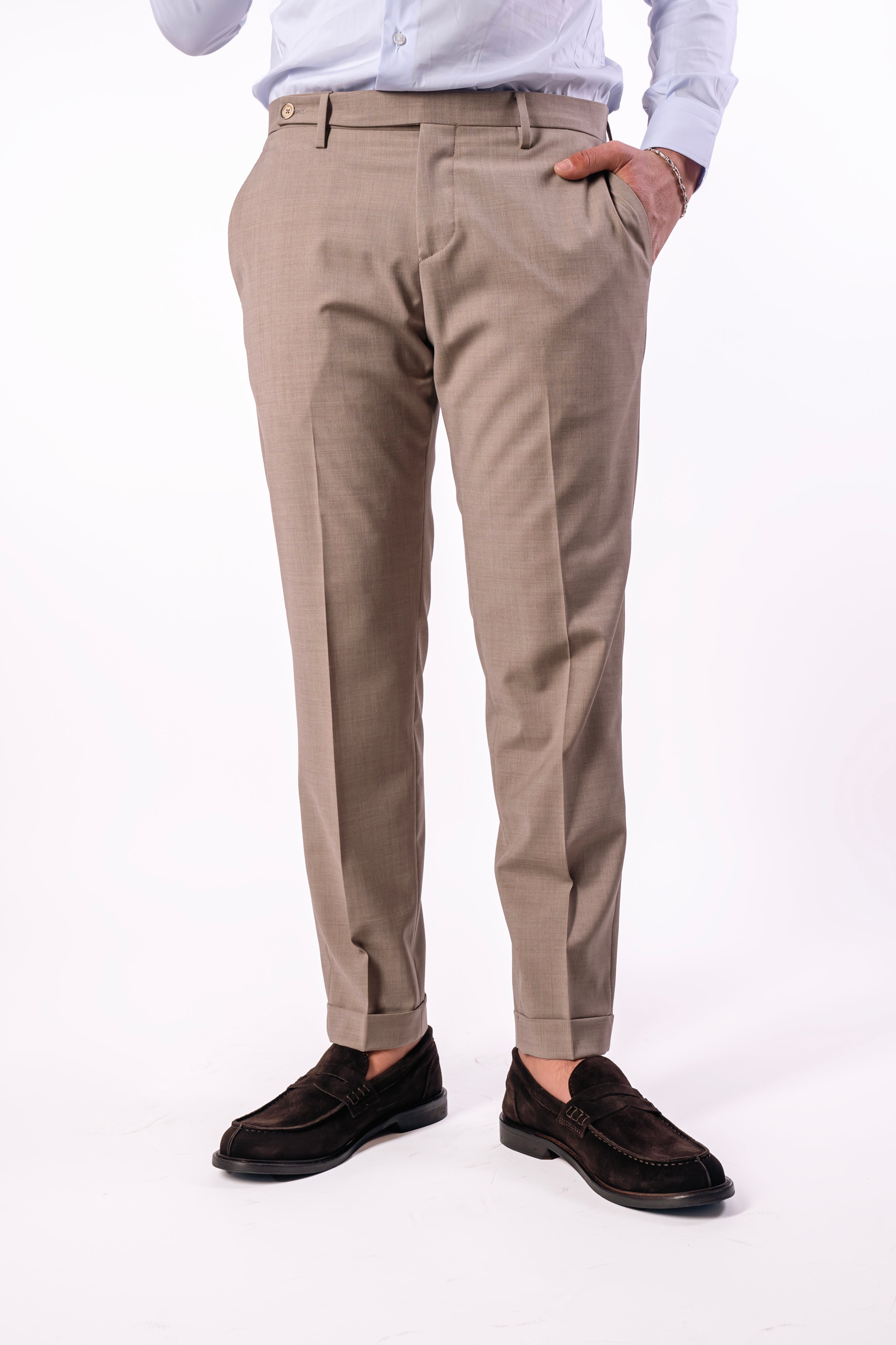 Pantalone in fresco lana