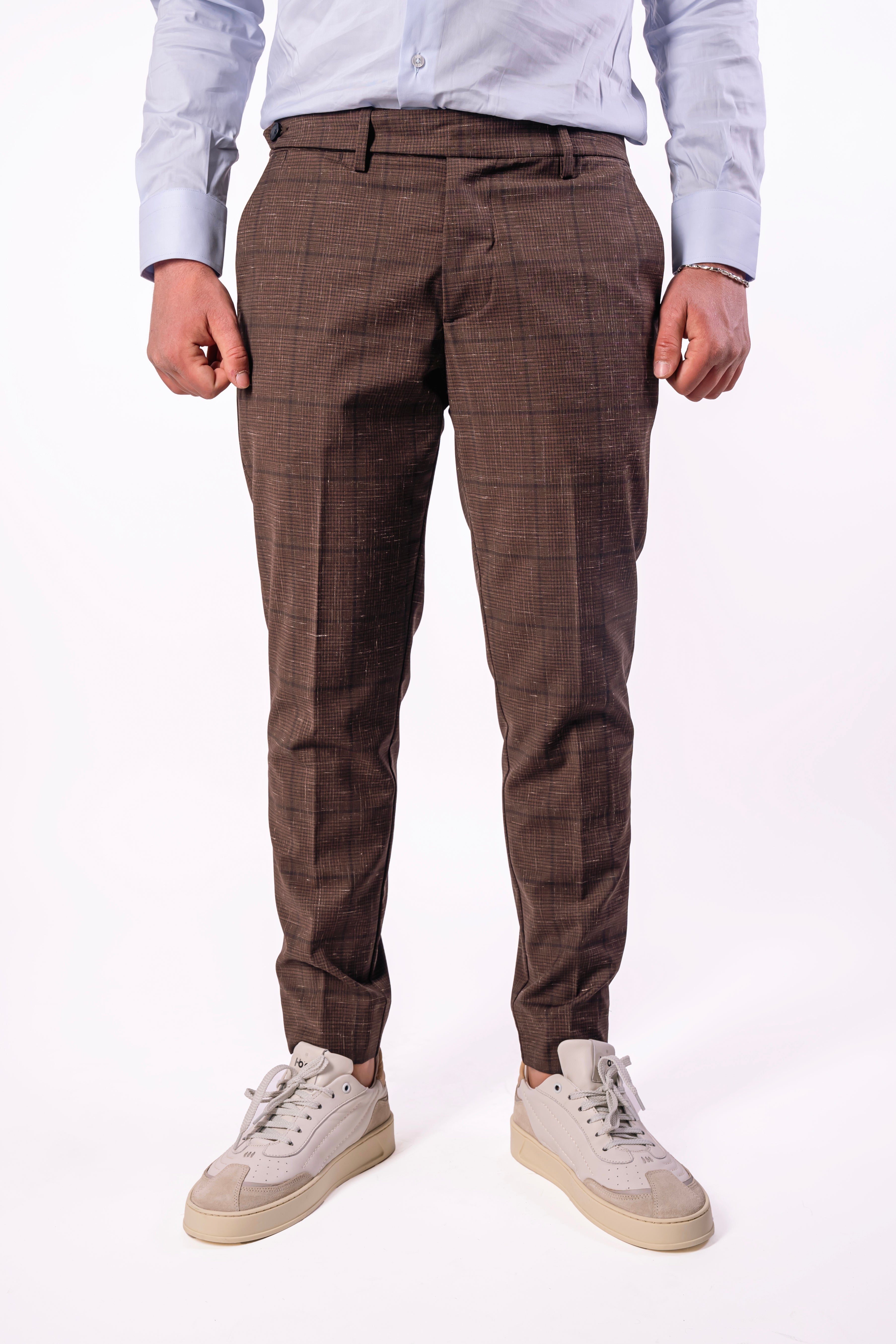 Pantalone a quadri