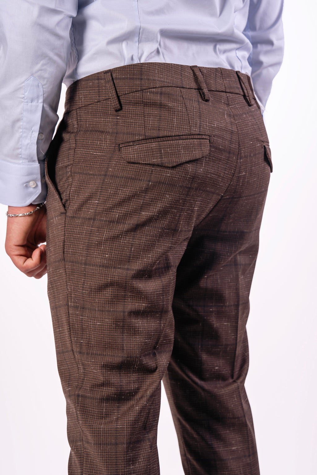 Pantalone a quadri