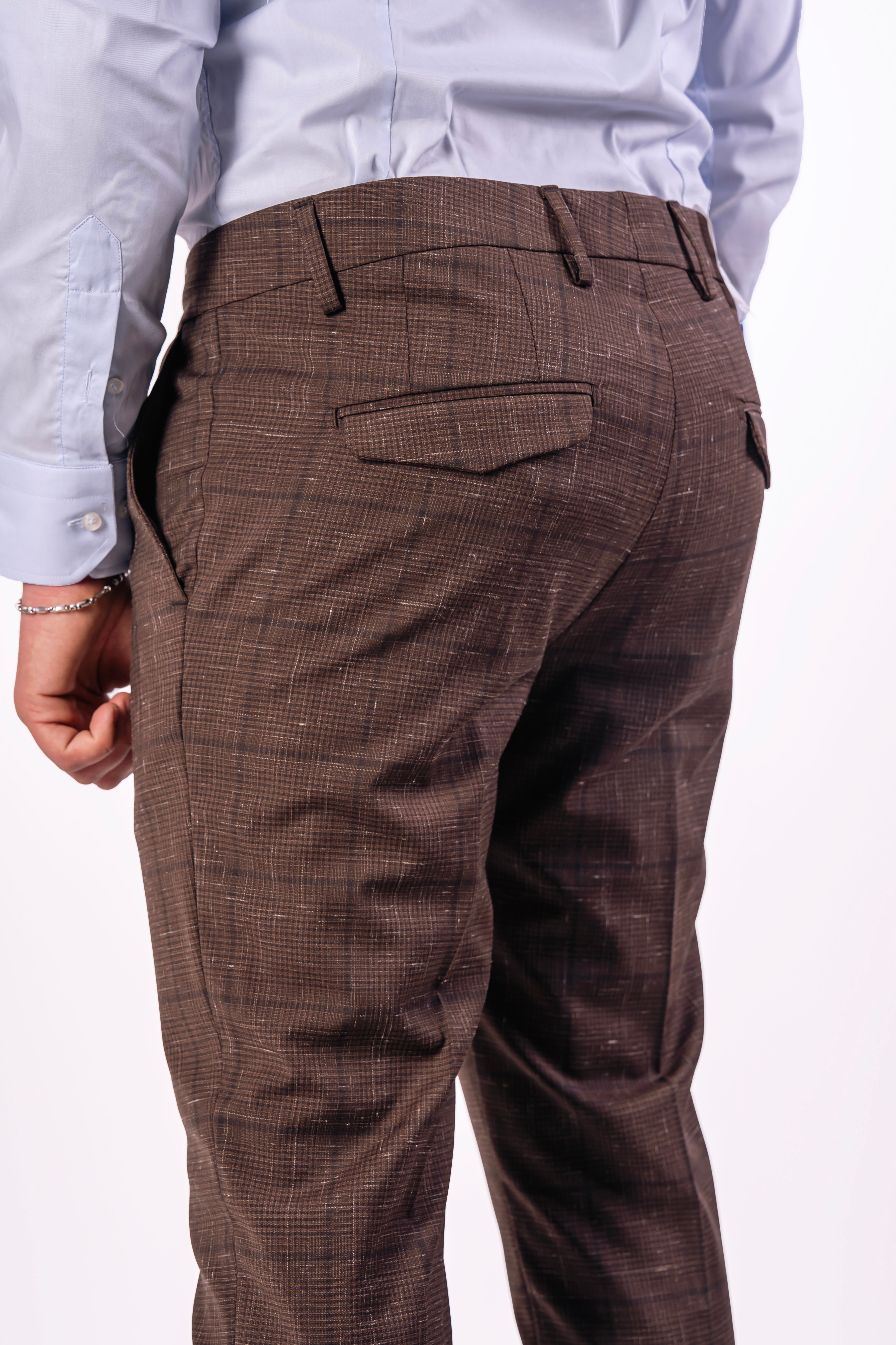 Pantalone a quadri