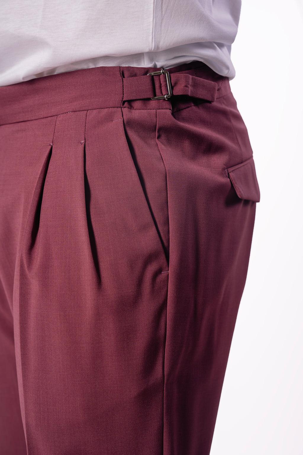 Pantalone con fibia laterale