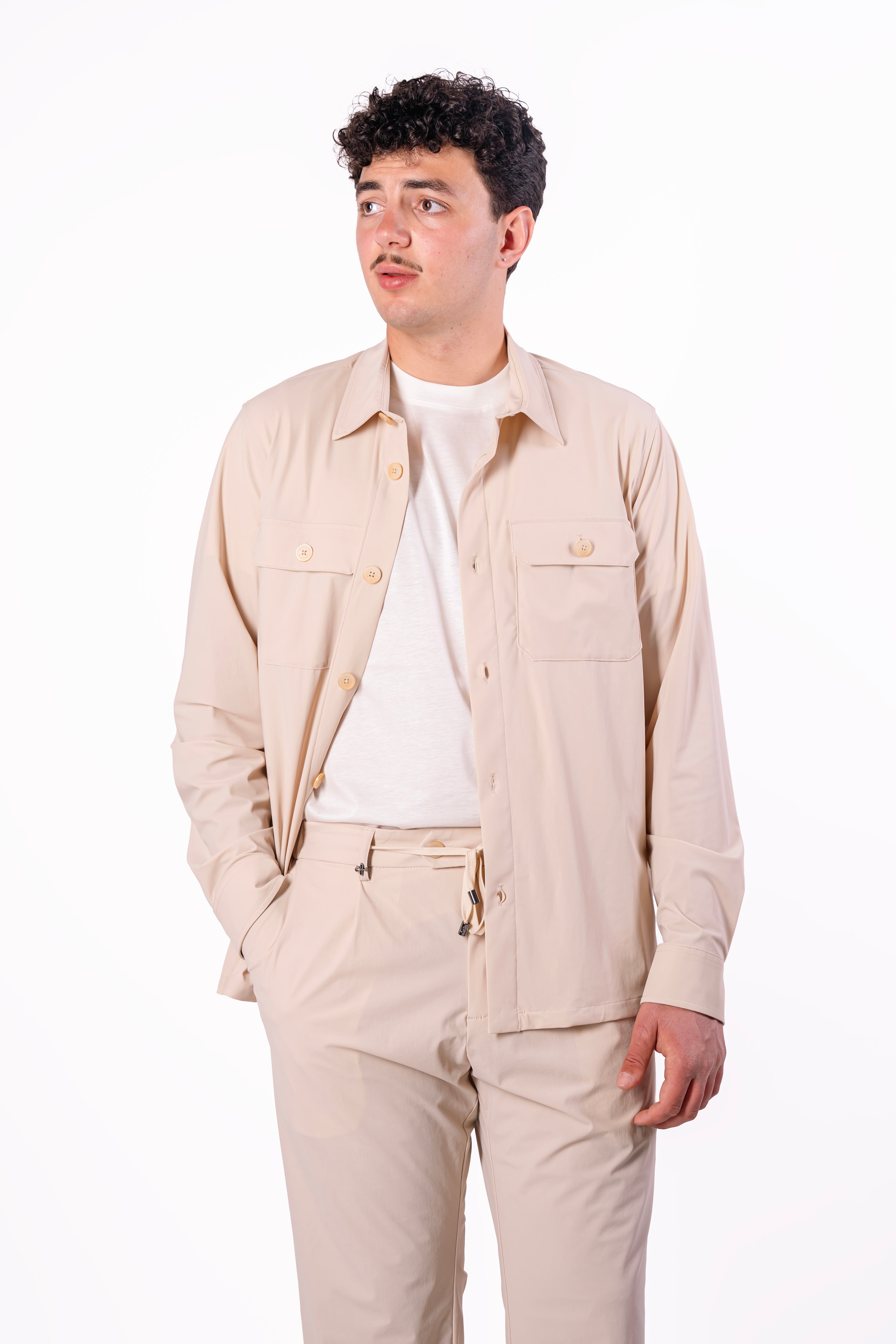 Free Jacket in tessuto tecnico