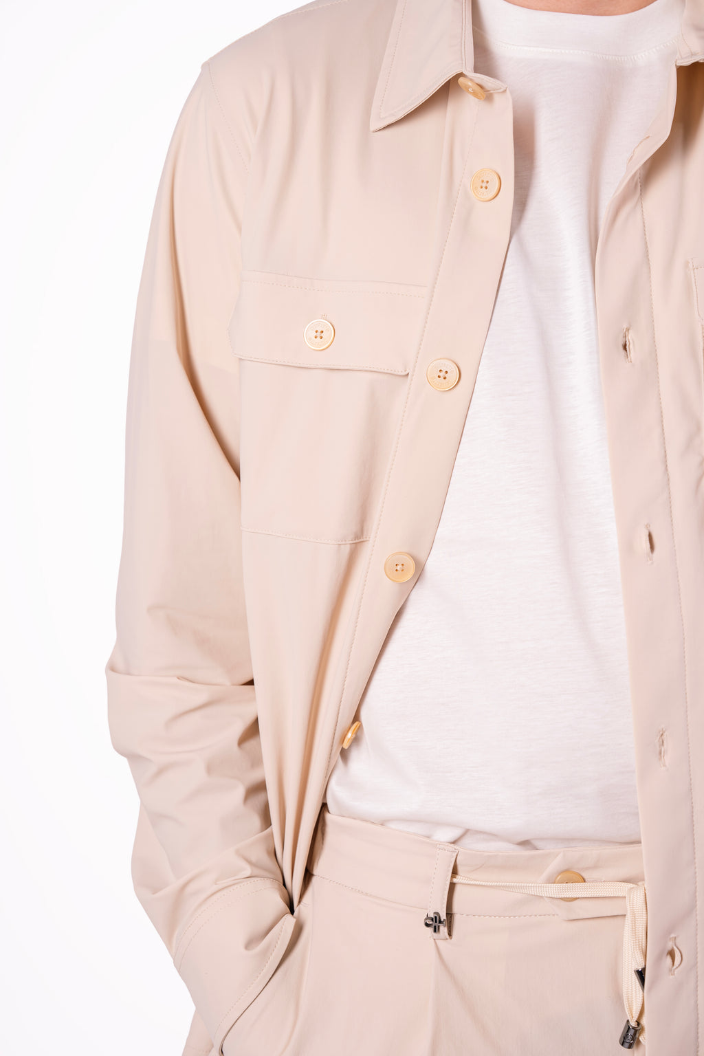 Free Jacket in tessuto tecnico