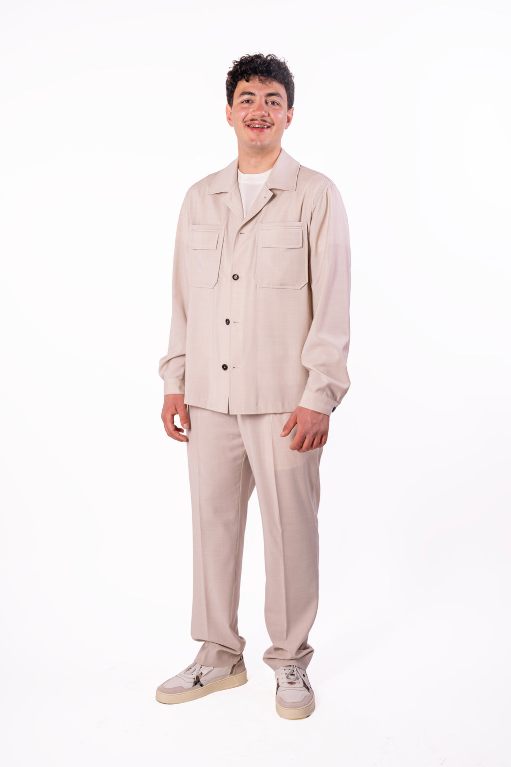 Free Jacket con tasconi over-fit