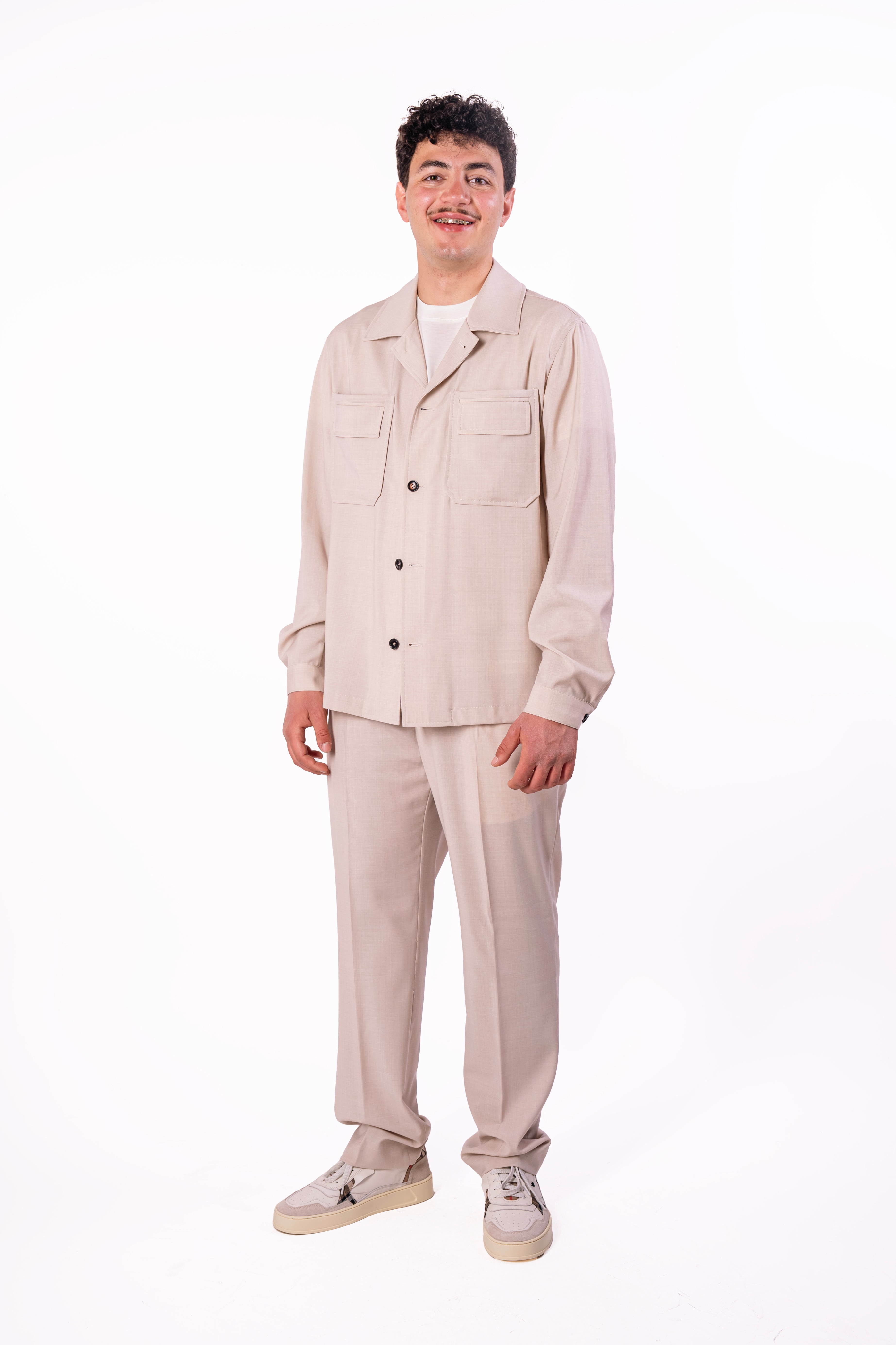 Free Jacket con tasconi over-fit