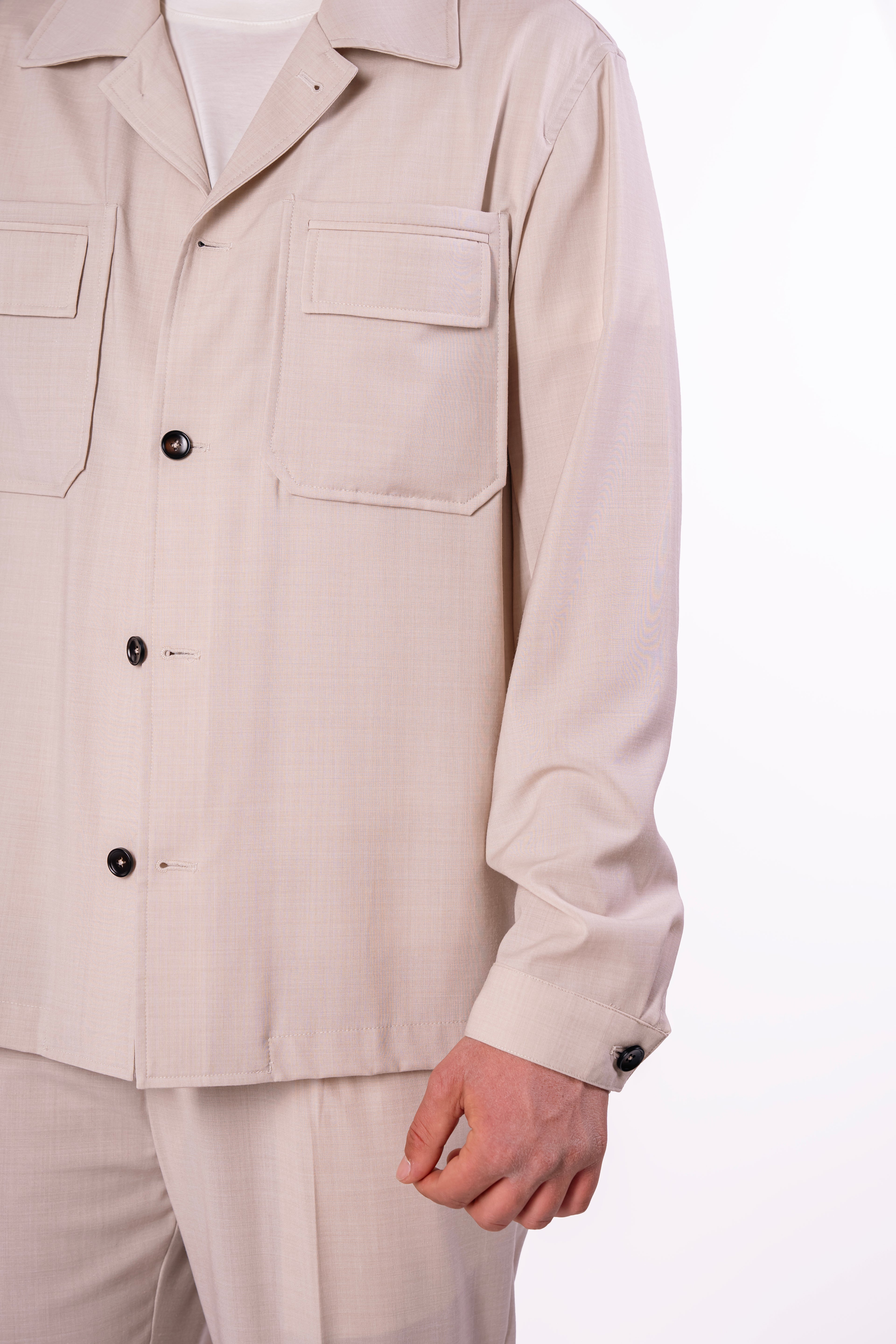 Free Jacket con tasconi over-fit