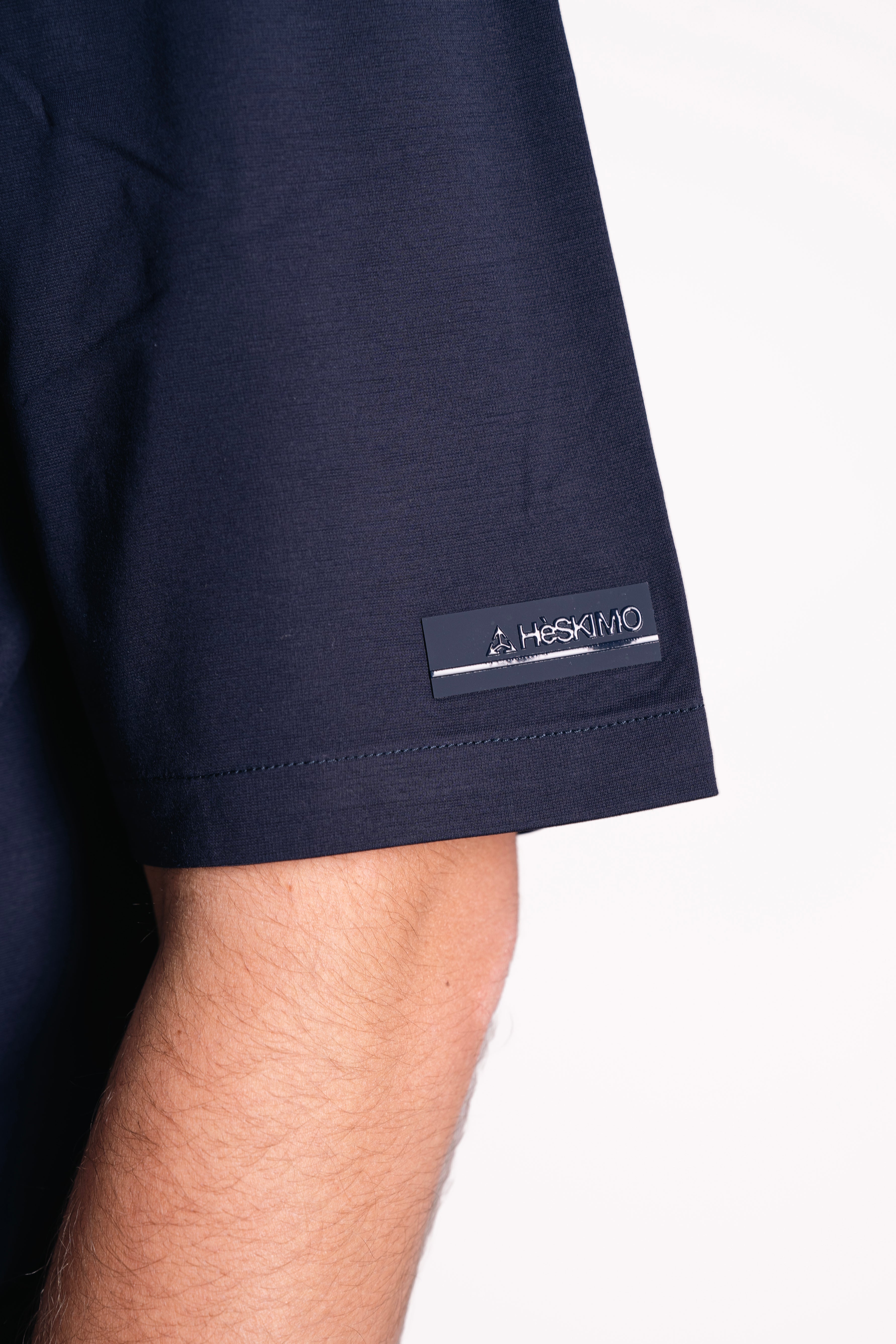T-shirt misto seta