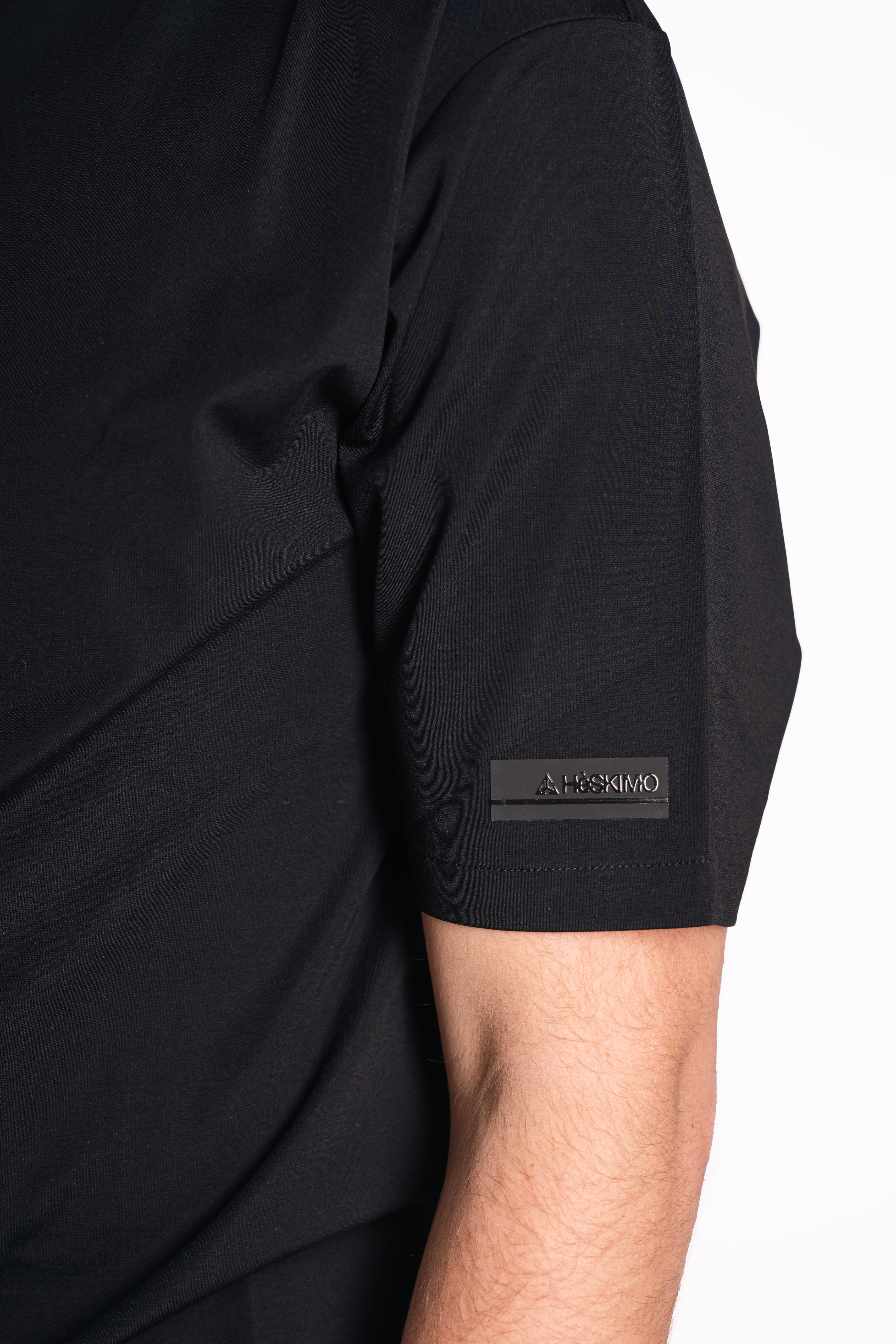 T-shirt misto seta