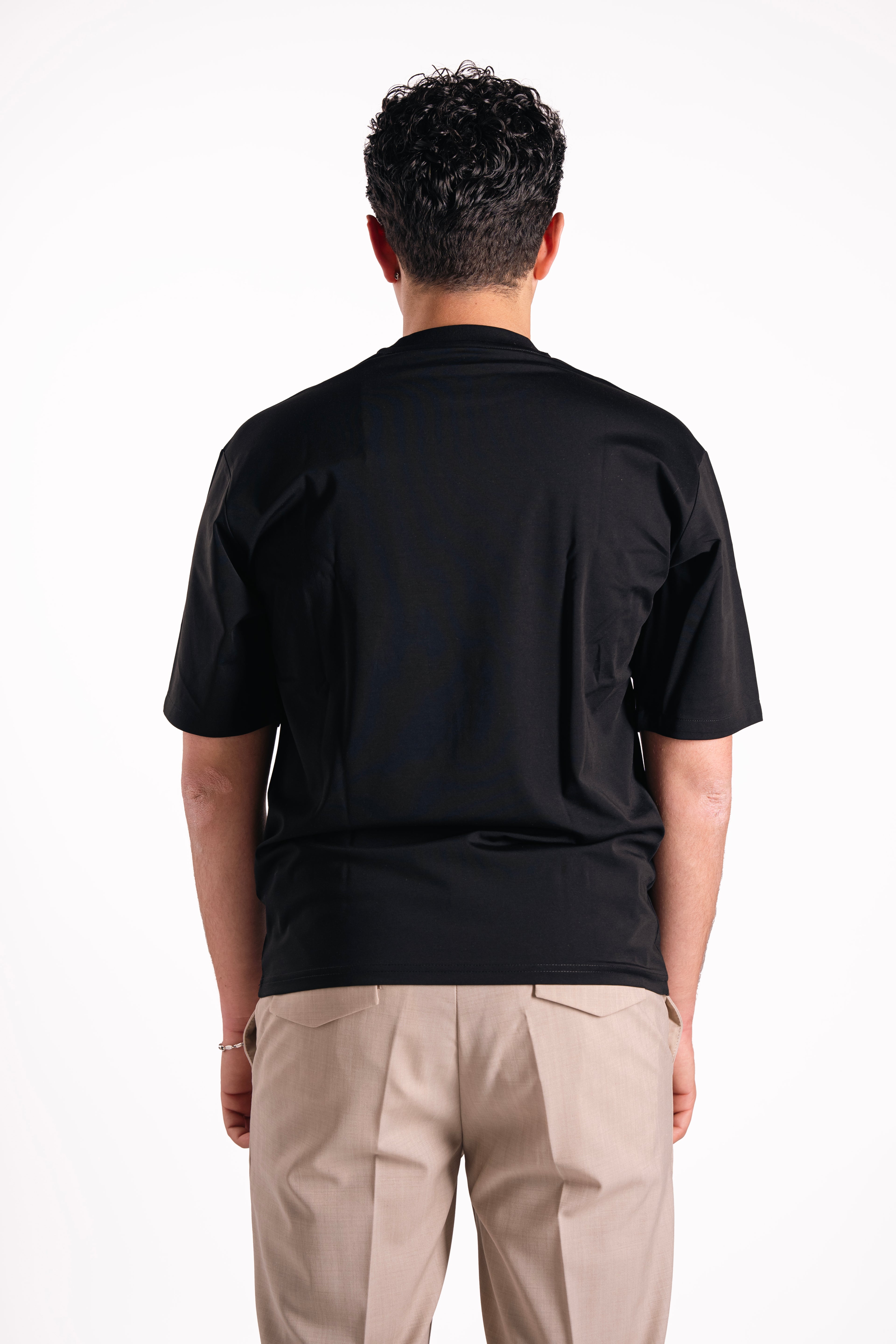 T-shirt misto seta