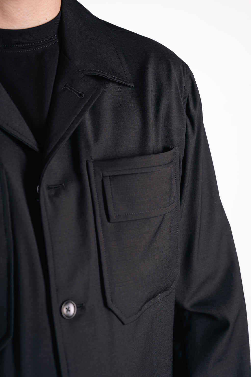 Free Jacket con tasconi over-fit
