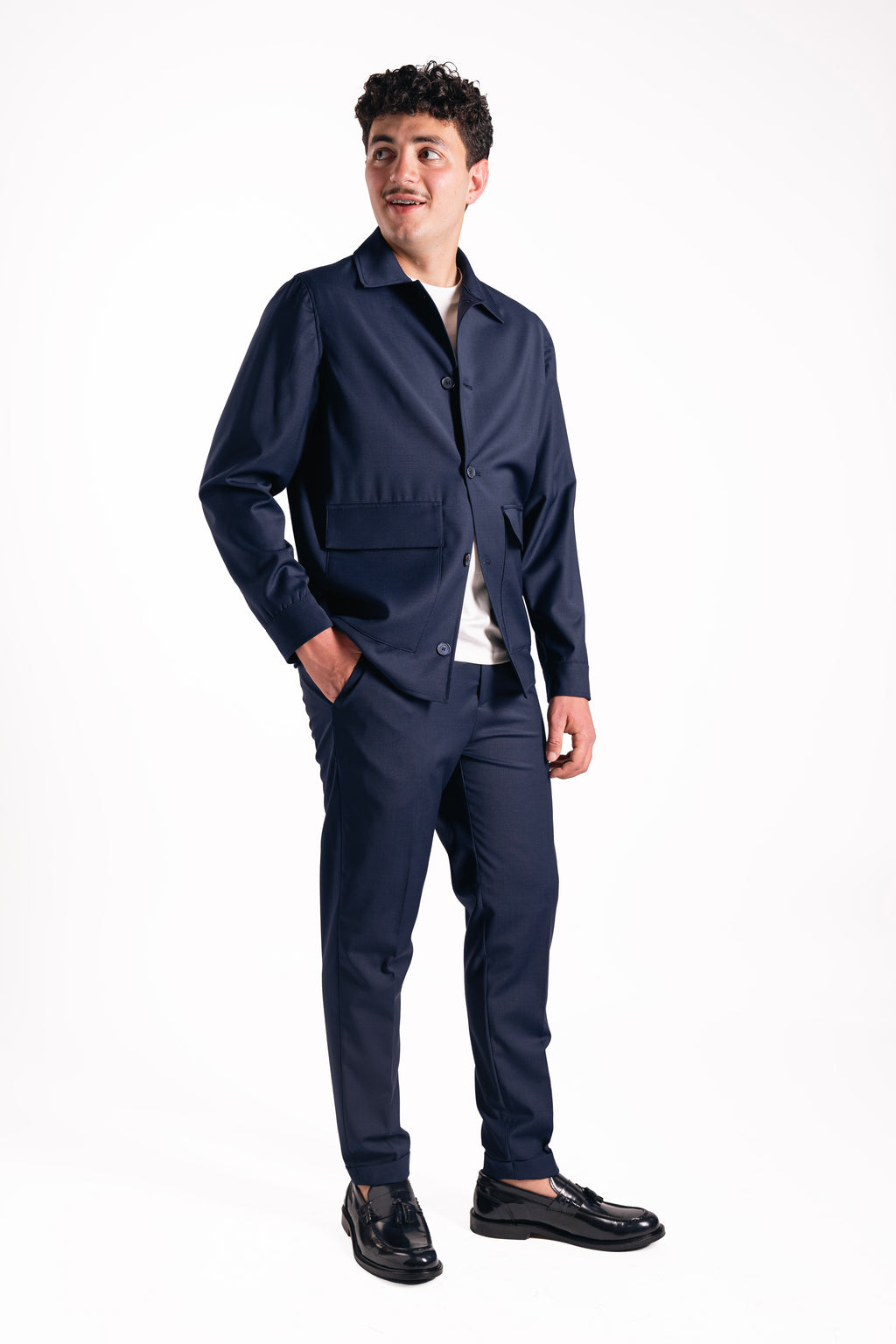 Free Jacket Montreal in fresco lana