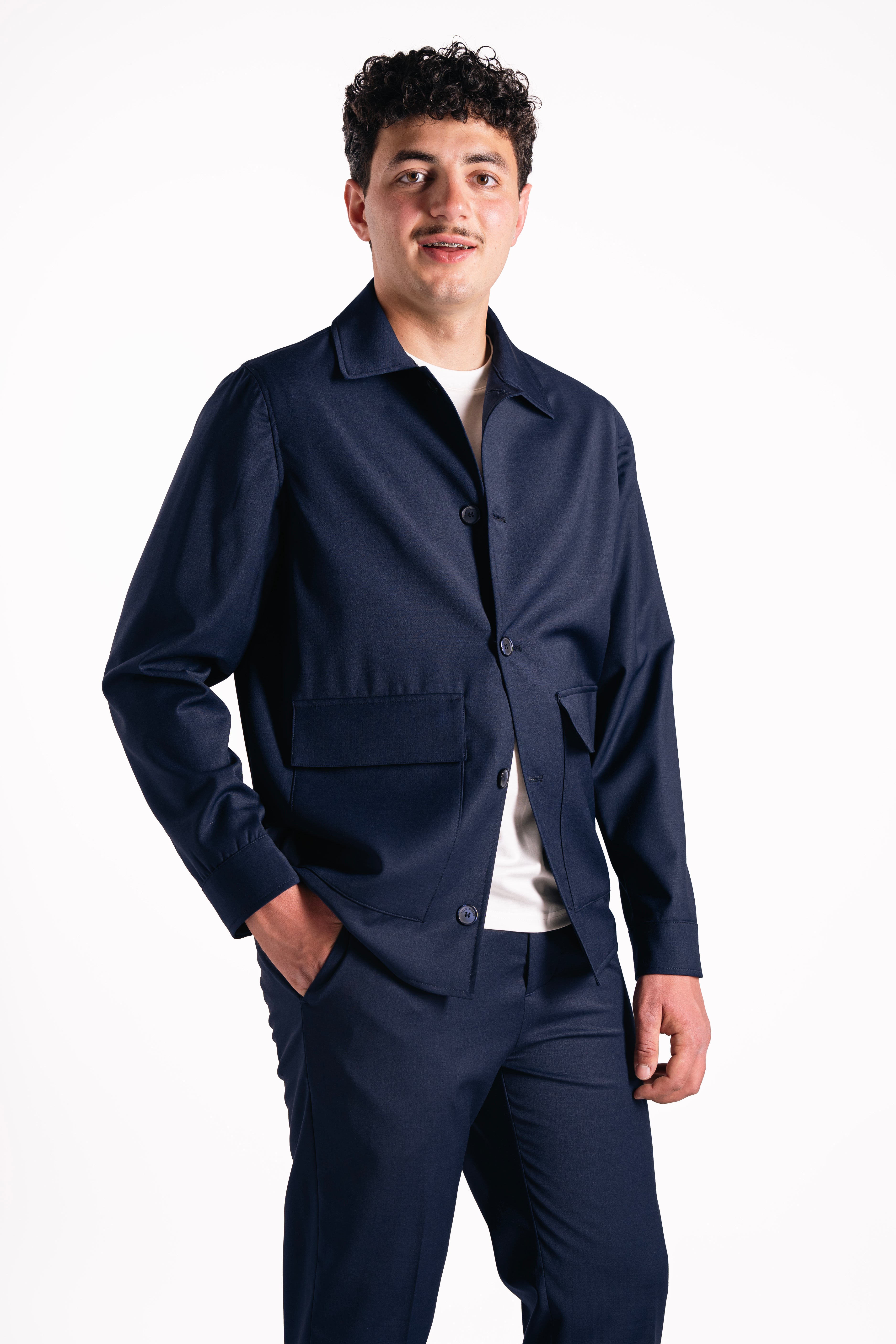 Free Jacket Montreal in fresco lana