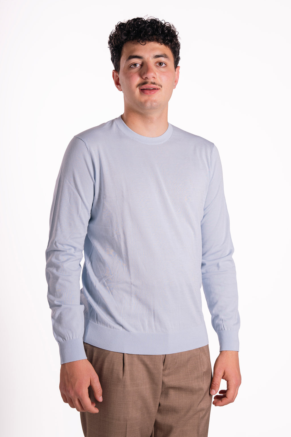Maglia girocollo Ultrafine cotton