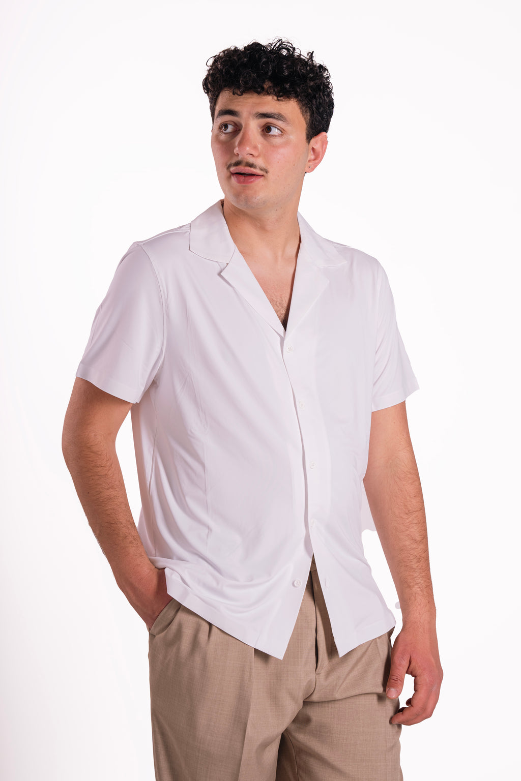 Camicia in tessuto tecnico