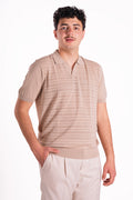 Polo traforata in 100% cotone