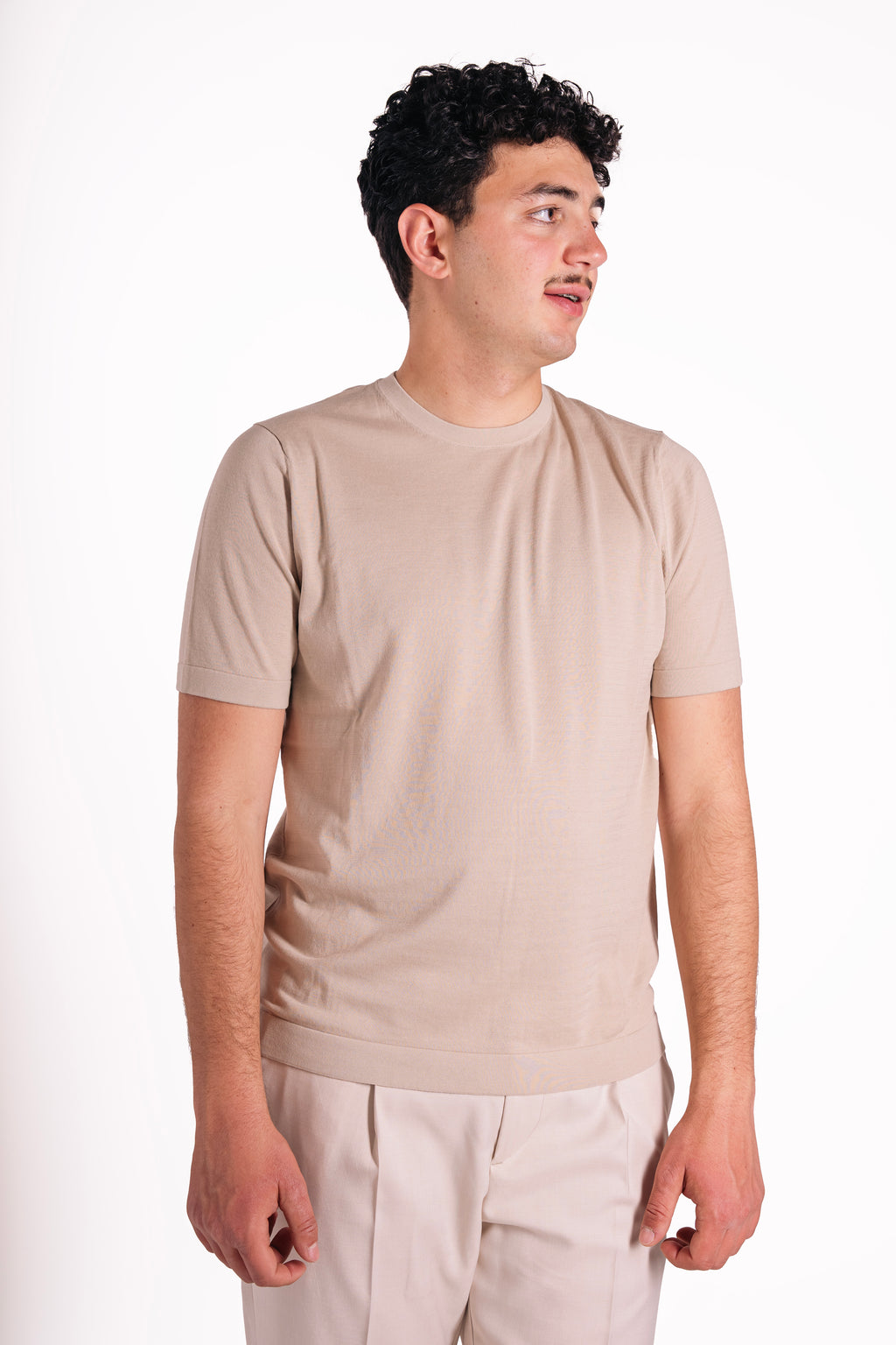Maglia girocollo Ultrafine cotton