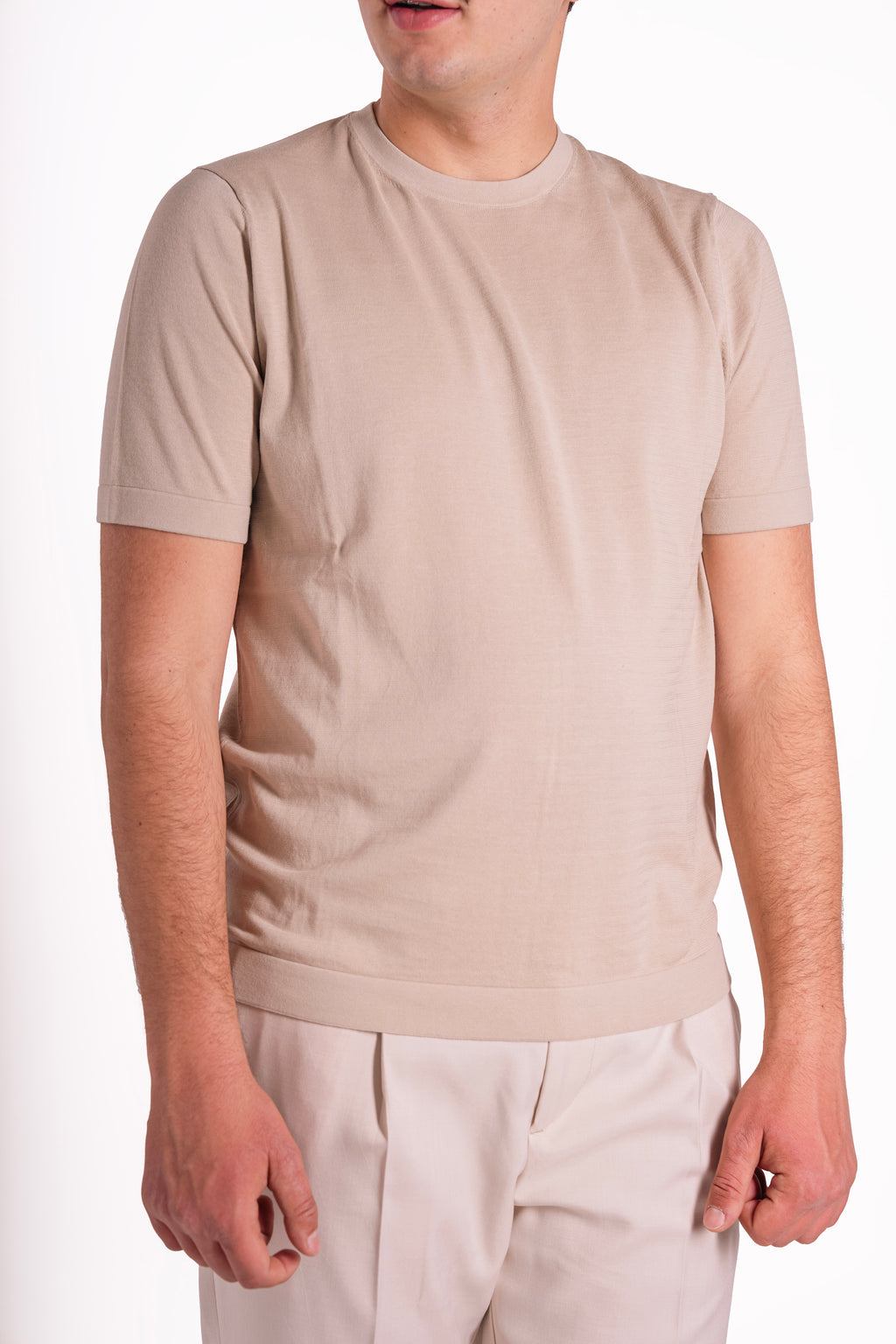 Maglia girocollo Ultrafine cotton