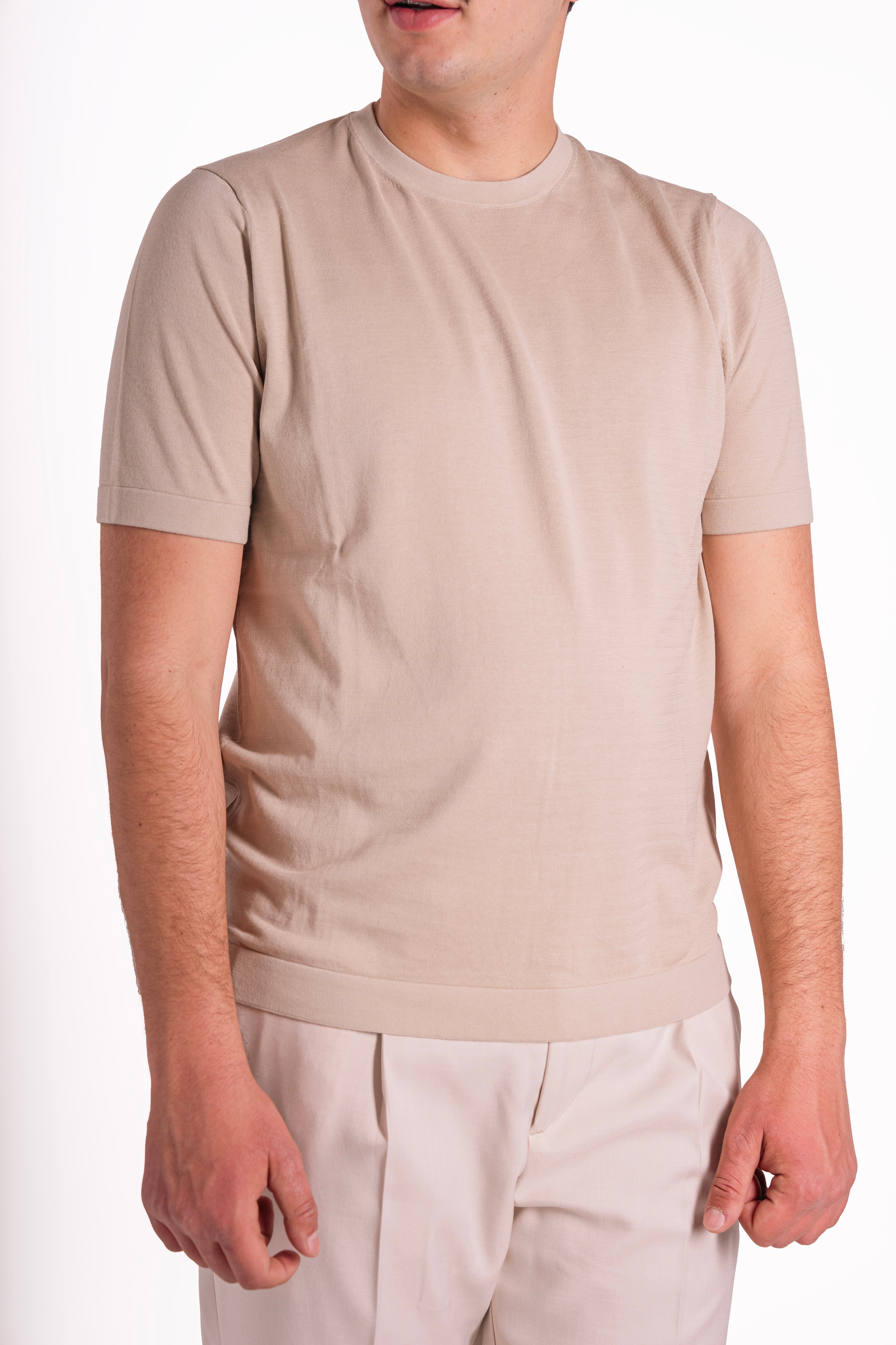 Maglia girocollo Ultrafine cotton
