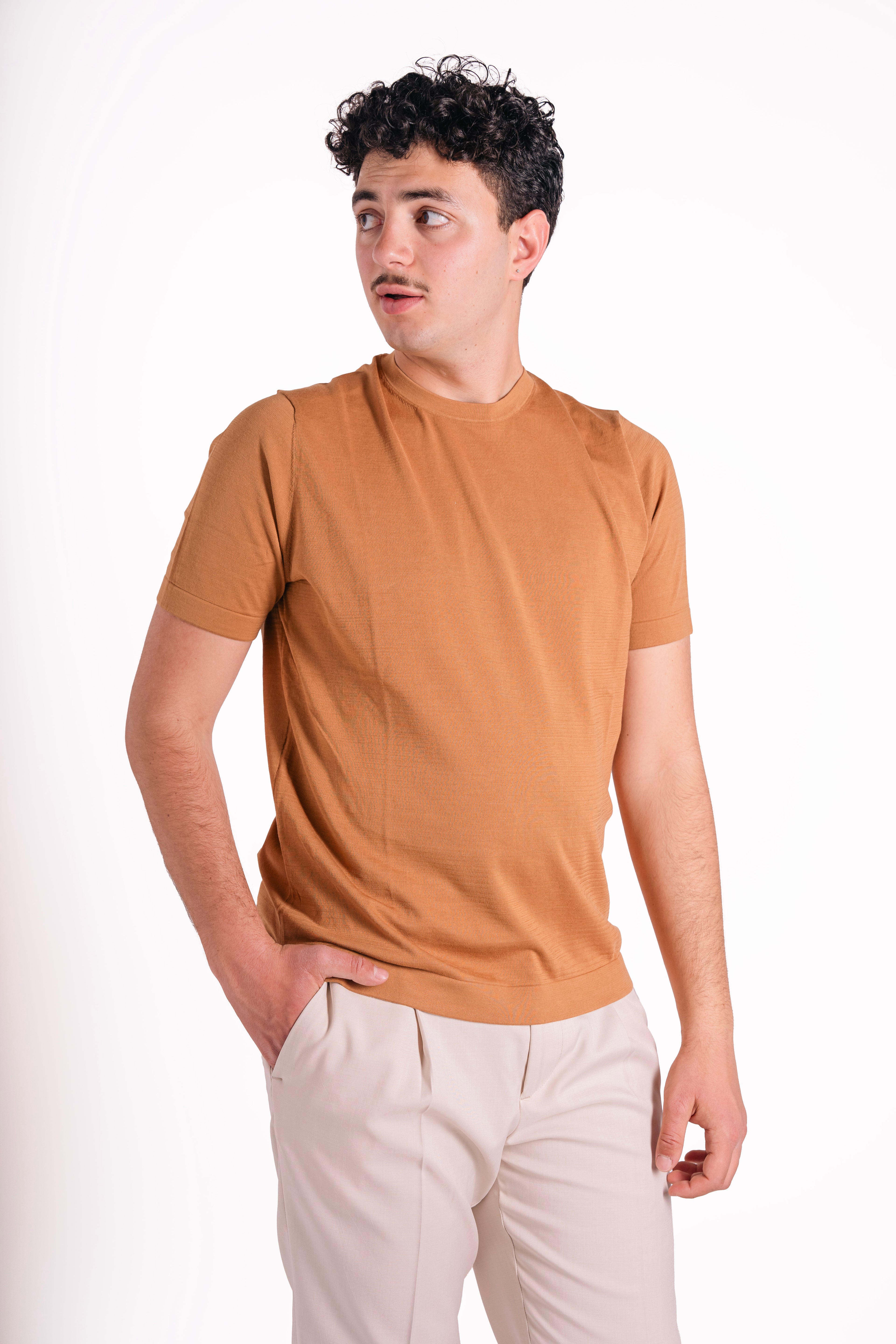 Maglia girocollo Ultrafine cotton
