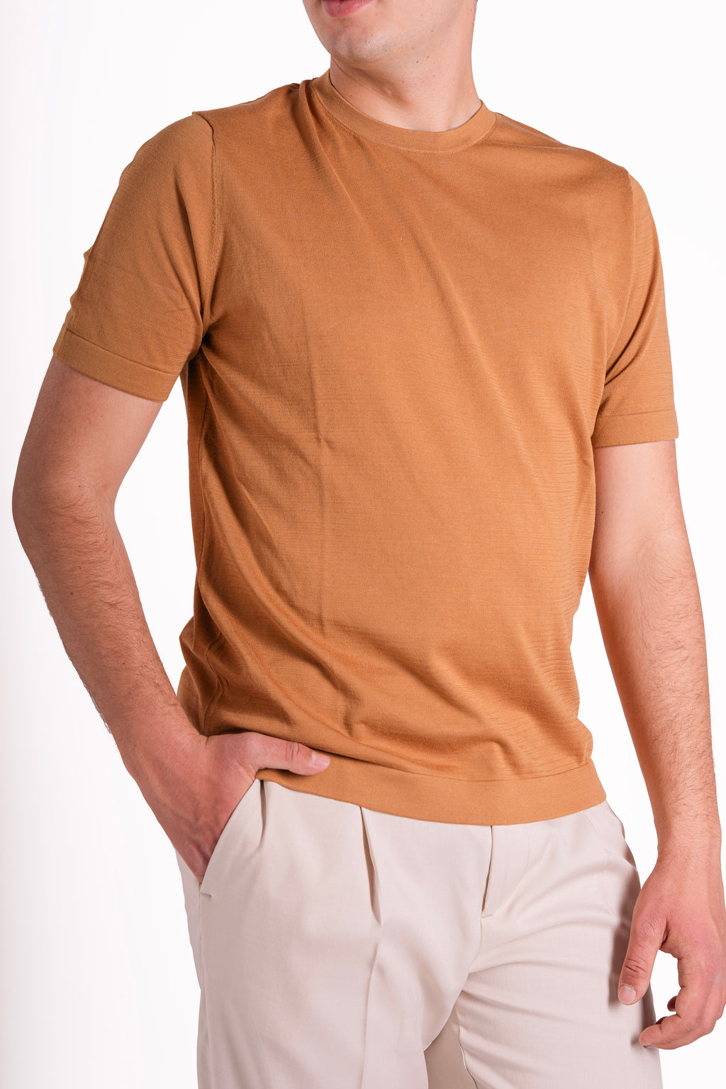 Maglia girocollo Ultrafine cotton