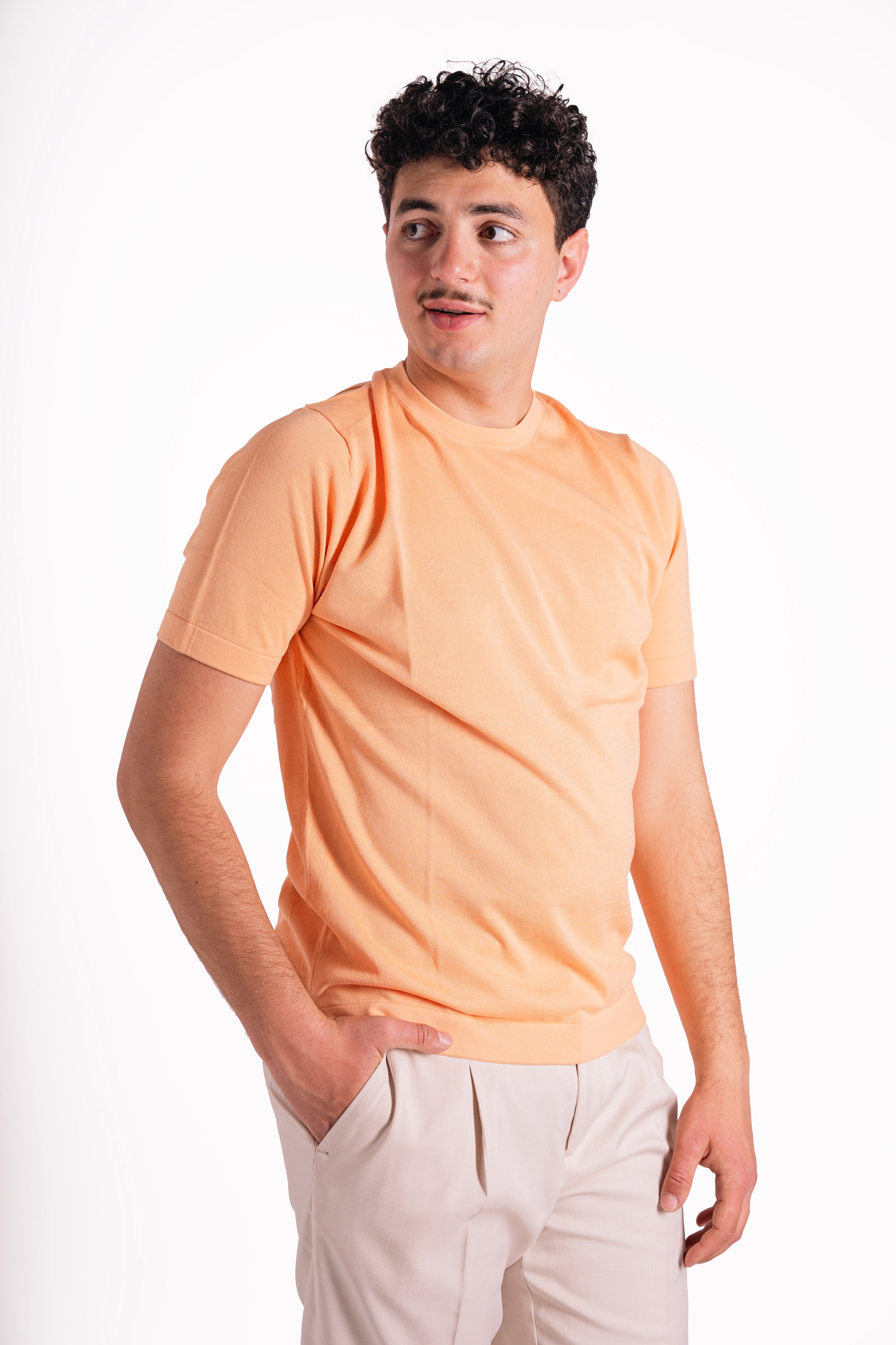 Maglia girocollo Ultrafine cotton