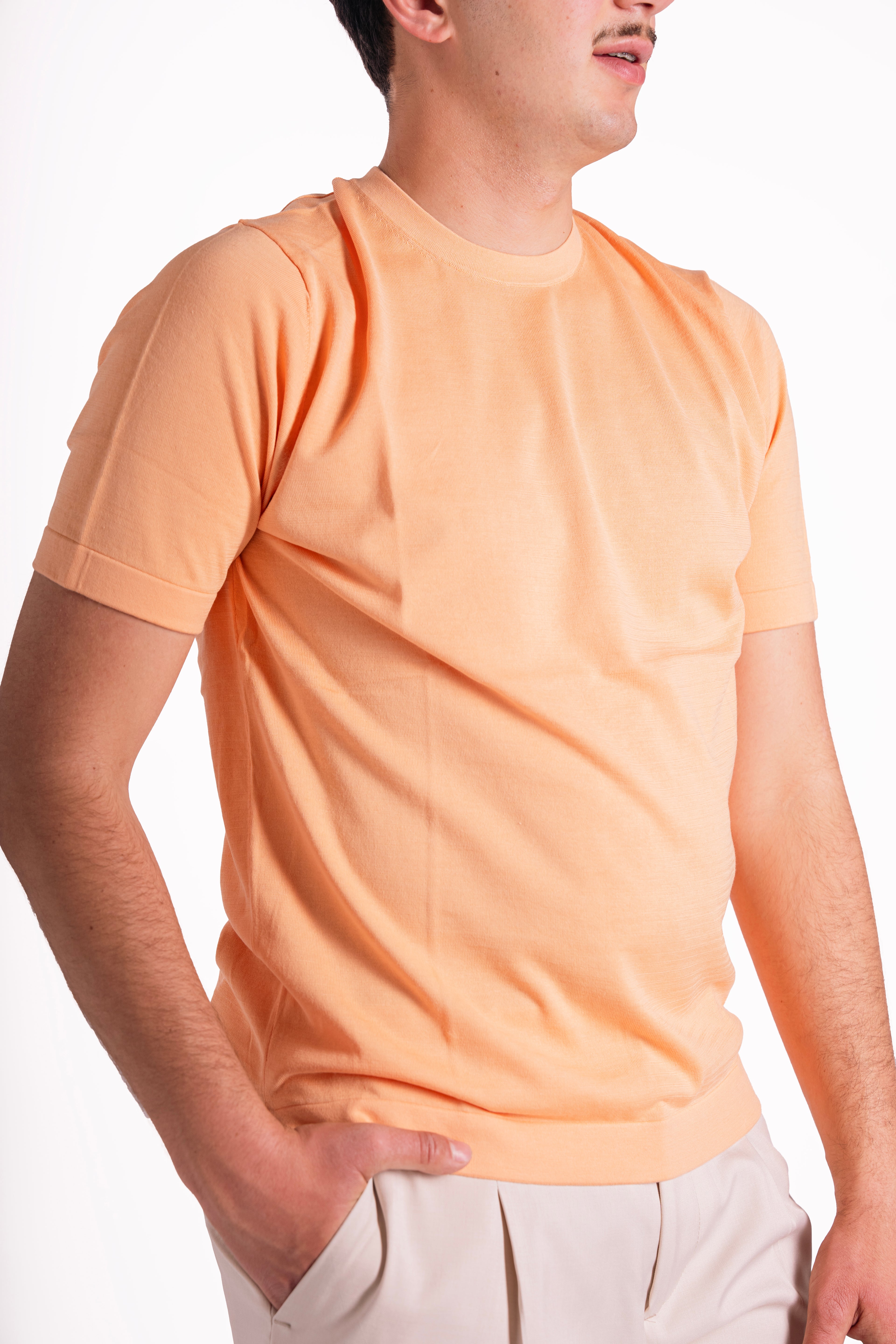 Maglia girocollo Ultrafine cotton