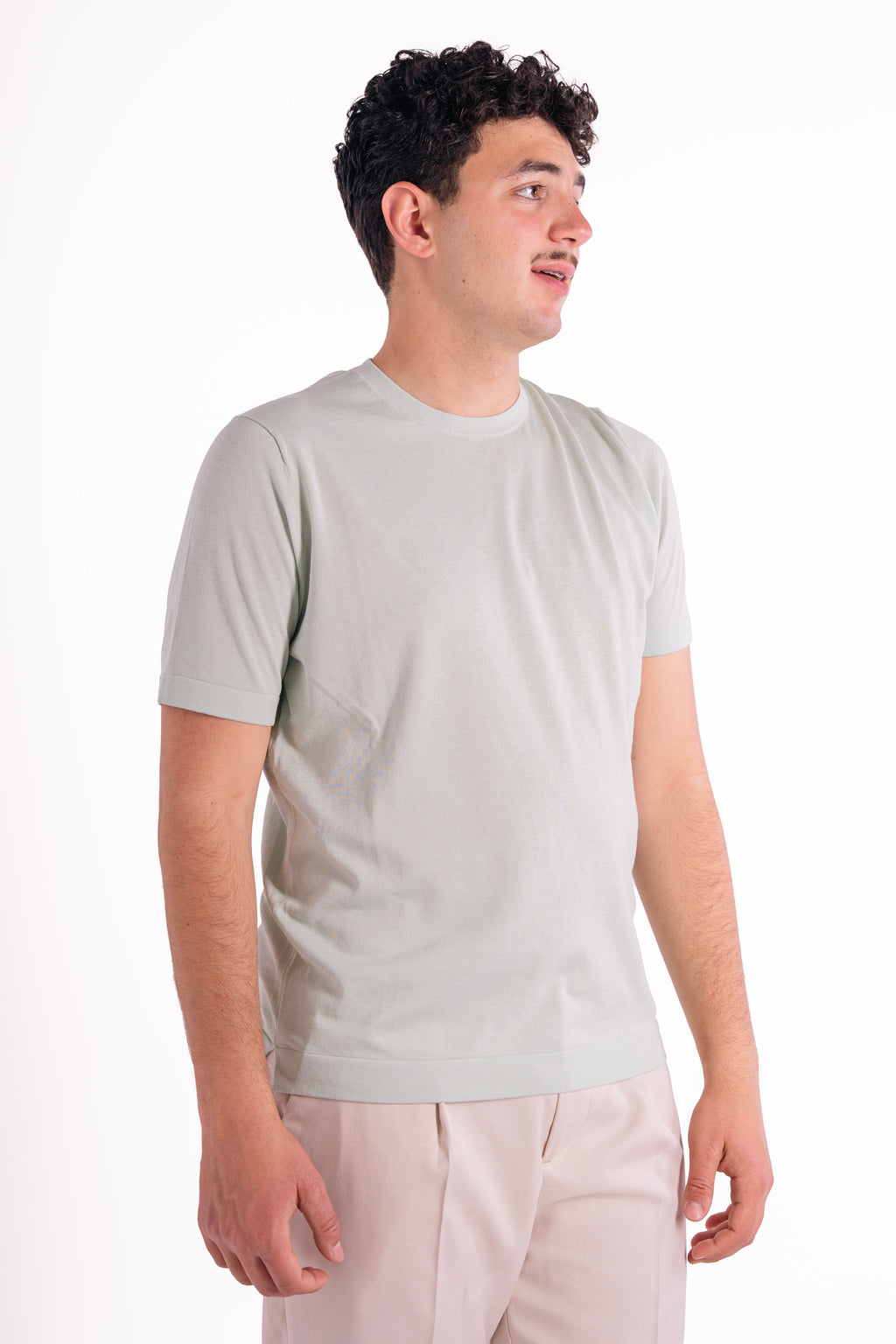 Maglia girocollo Ultrafine cotton