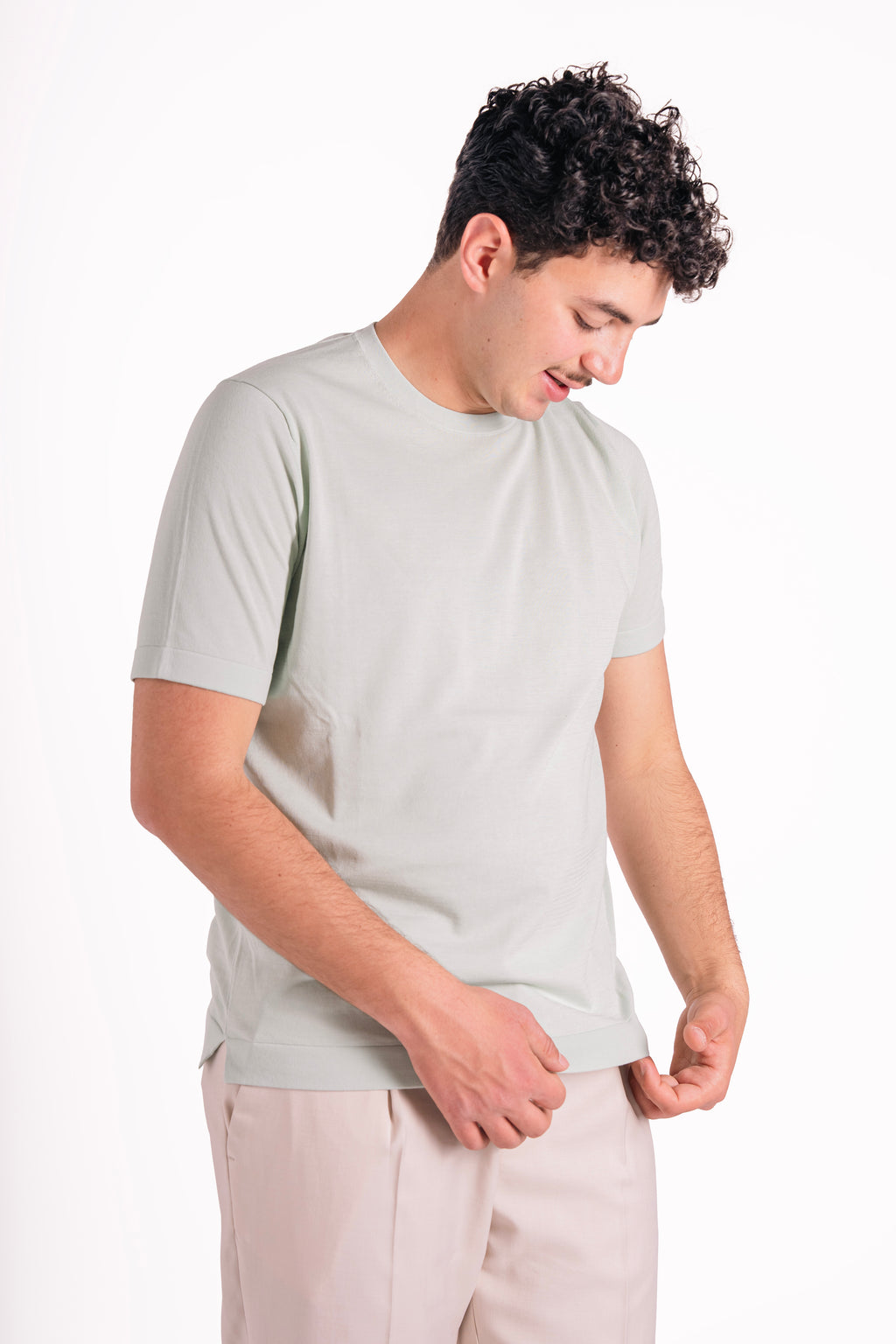 Maglia girocollo Ultrafine cotton