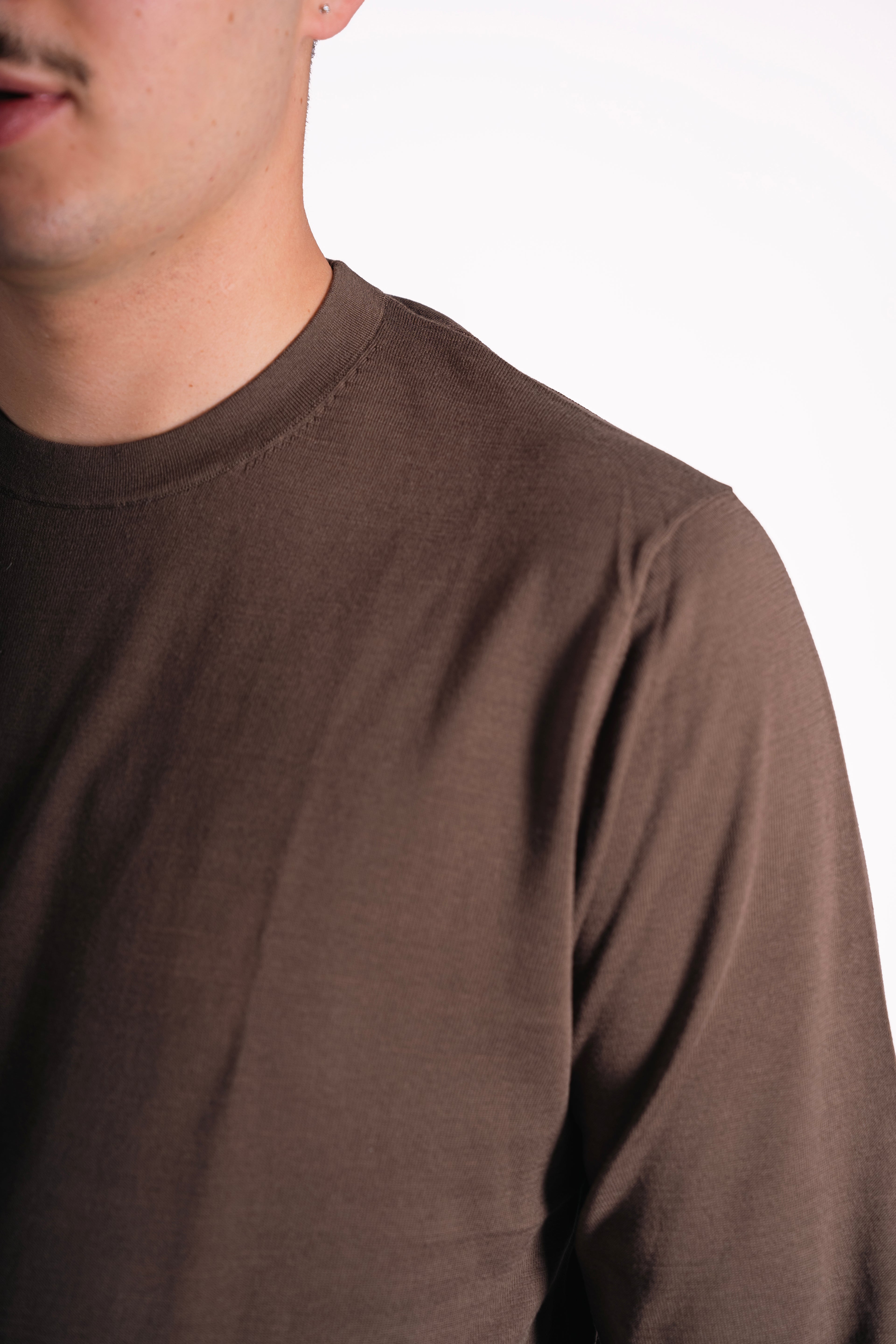 Maglia girocollo Ultrafine cotton