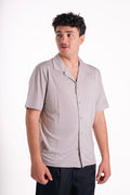 Camicia mezza manica in tessuto tecnico
