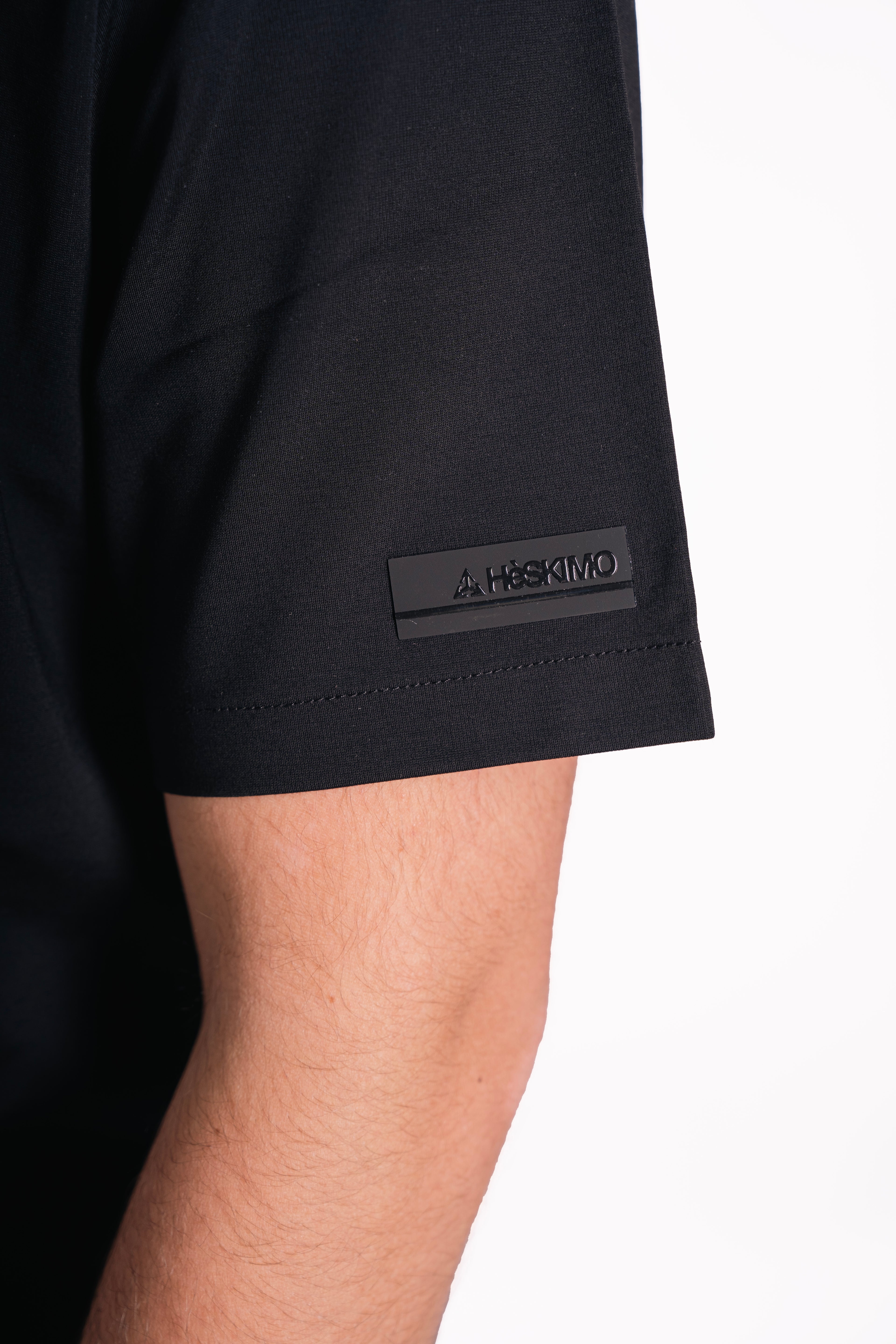 Camicia mezza manica in tessuto tecnico