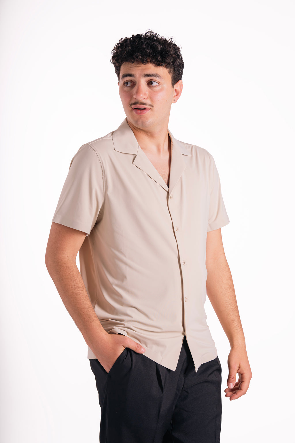 Camicia in tessuto tecnico