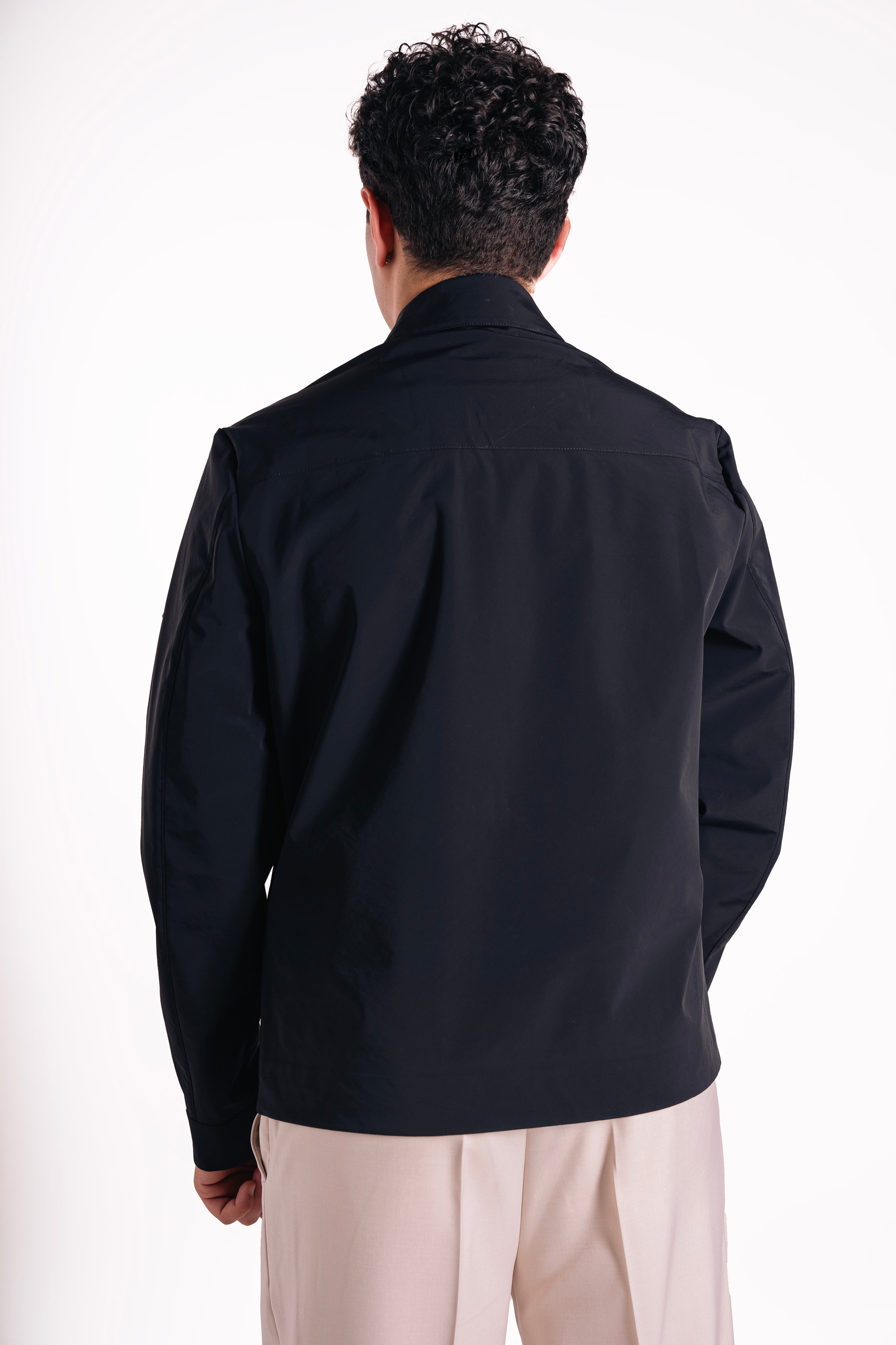 Giubbino con tasconi in nylon