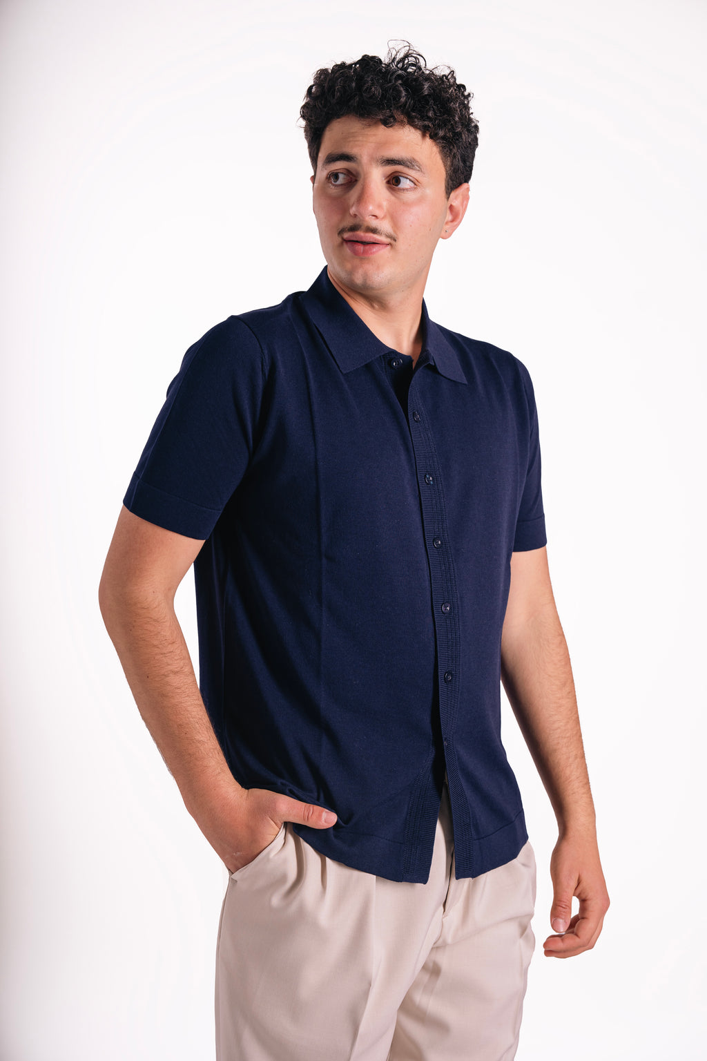 Cardigan lyocell e seta