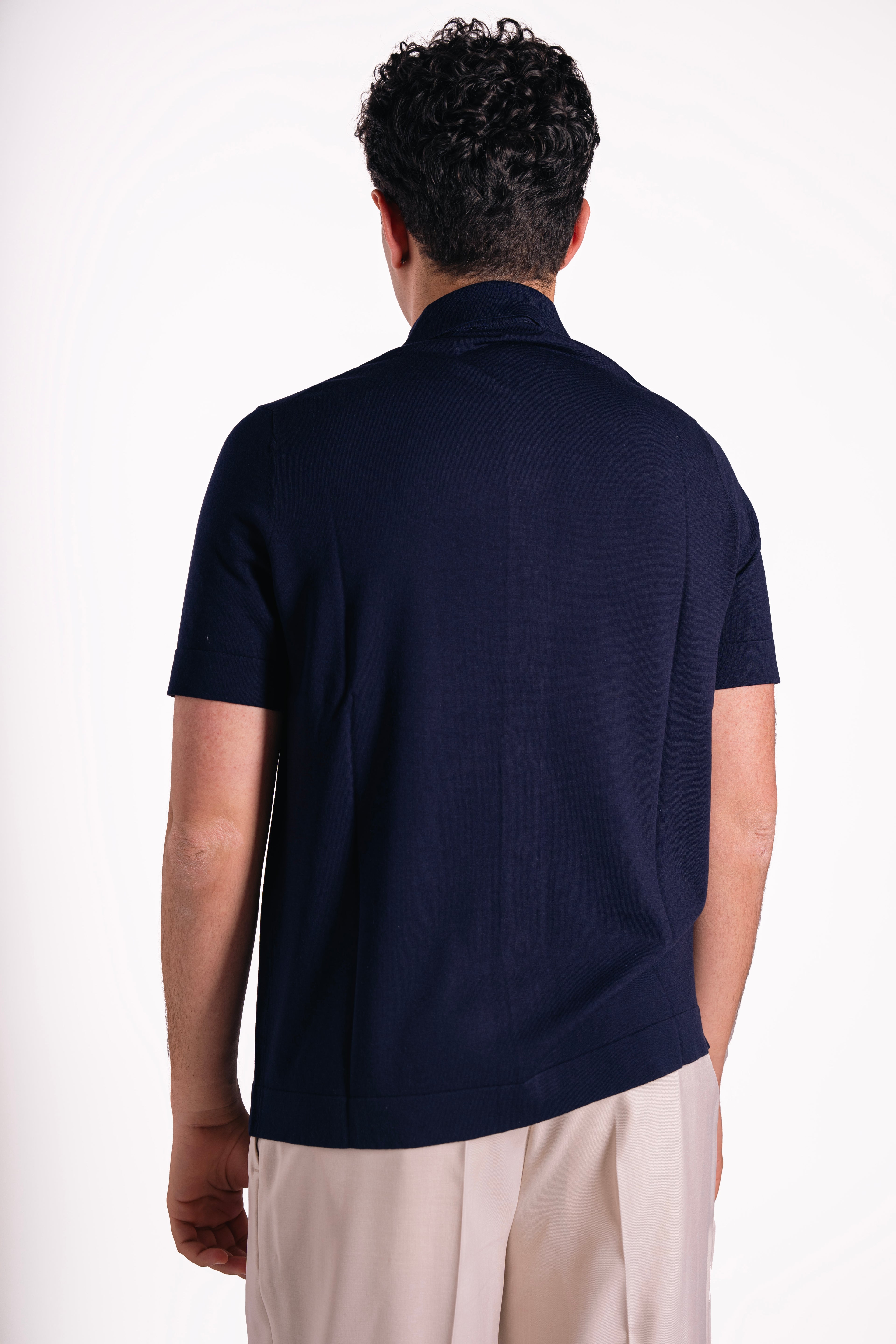 Cardigan lyocell e seta