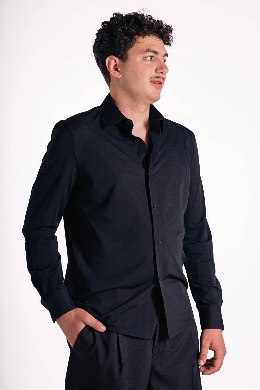 Camicia Oxford tessuto tecnico