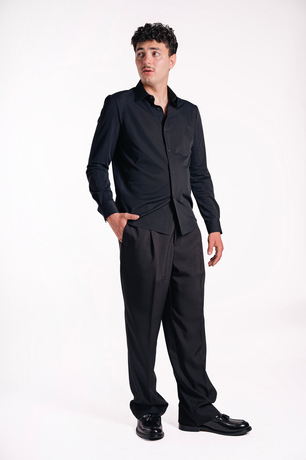 Camicia Oxford tessuto tecnico