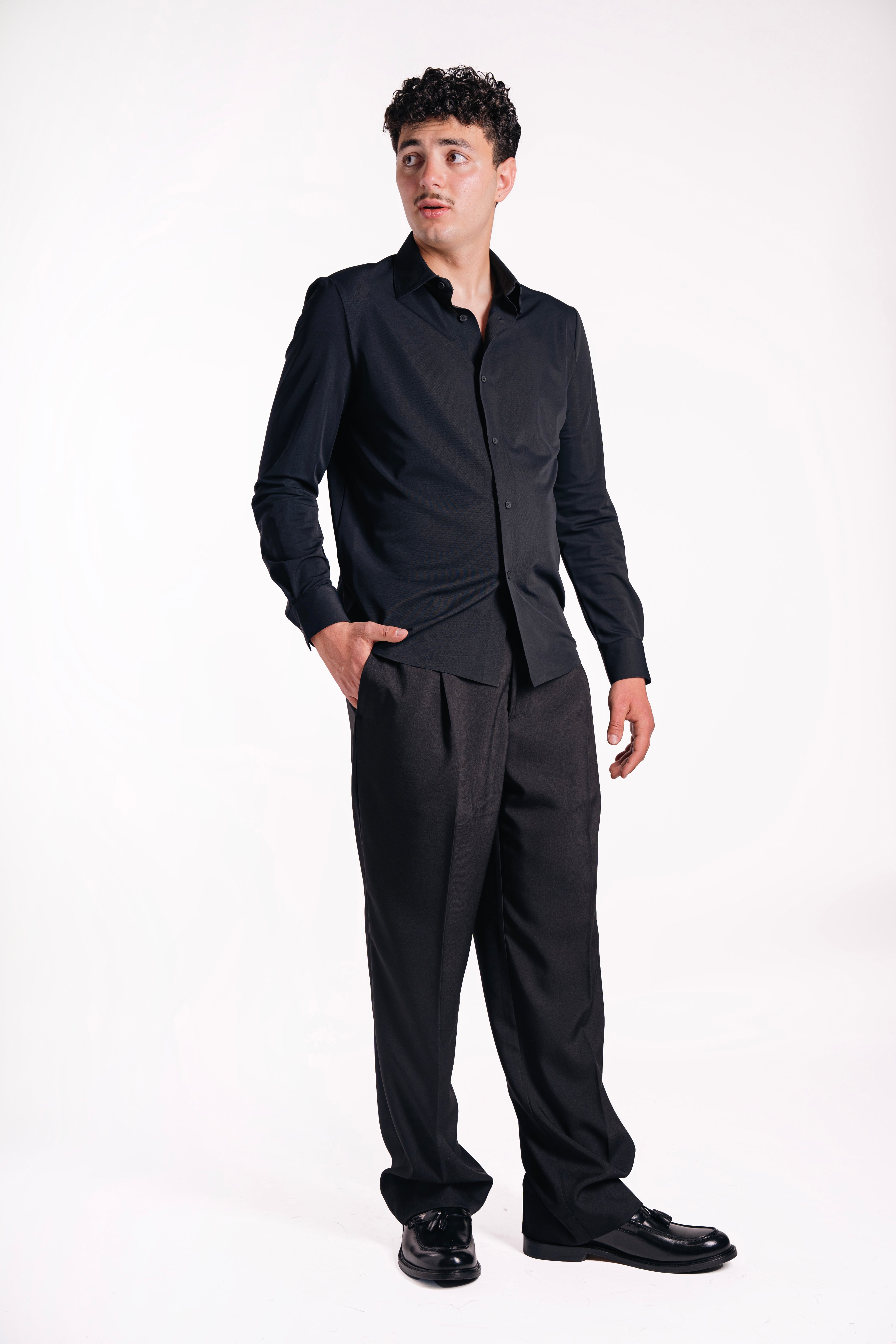 Camicia Oxford tessuto tecnico