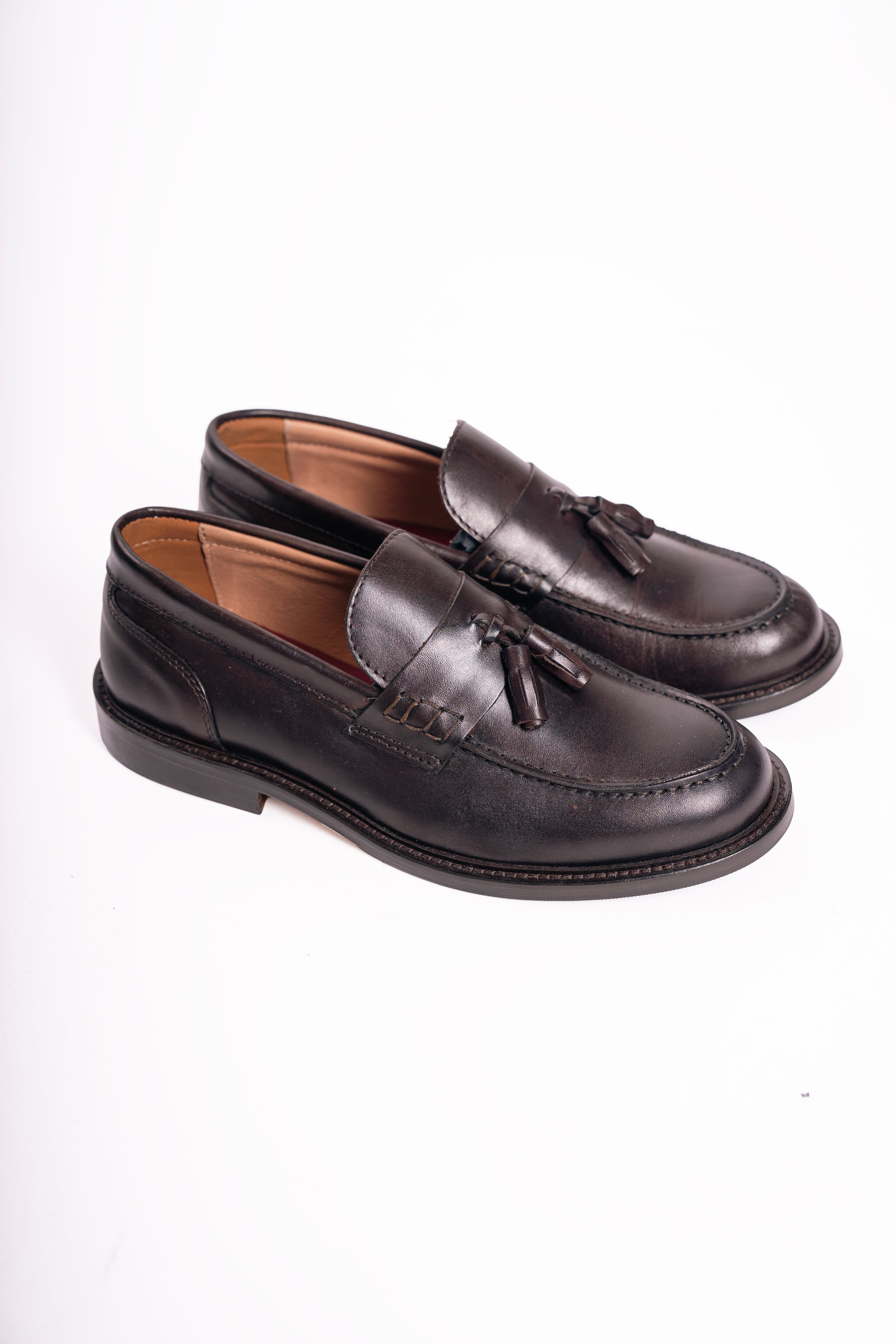 Tassel loafers pelle di vitello
