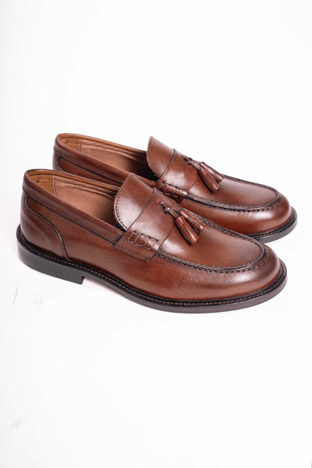 Tassel loafers pelle di vitello