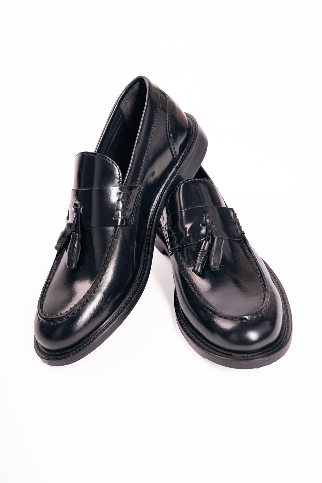 Tassel loafers abrasivato