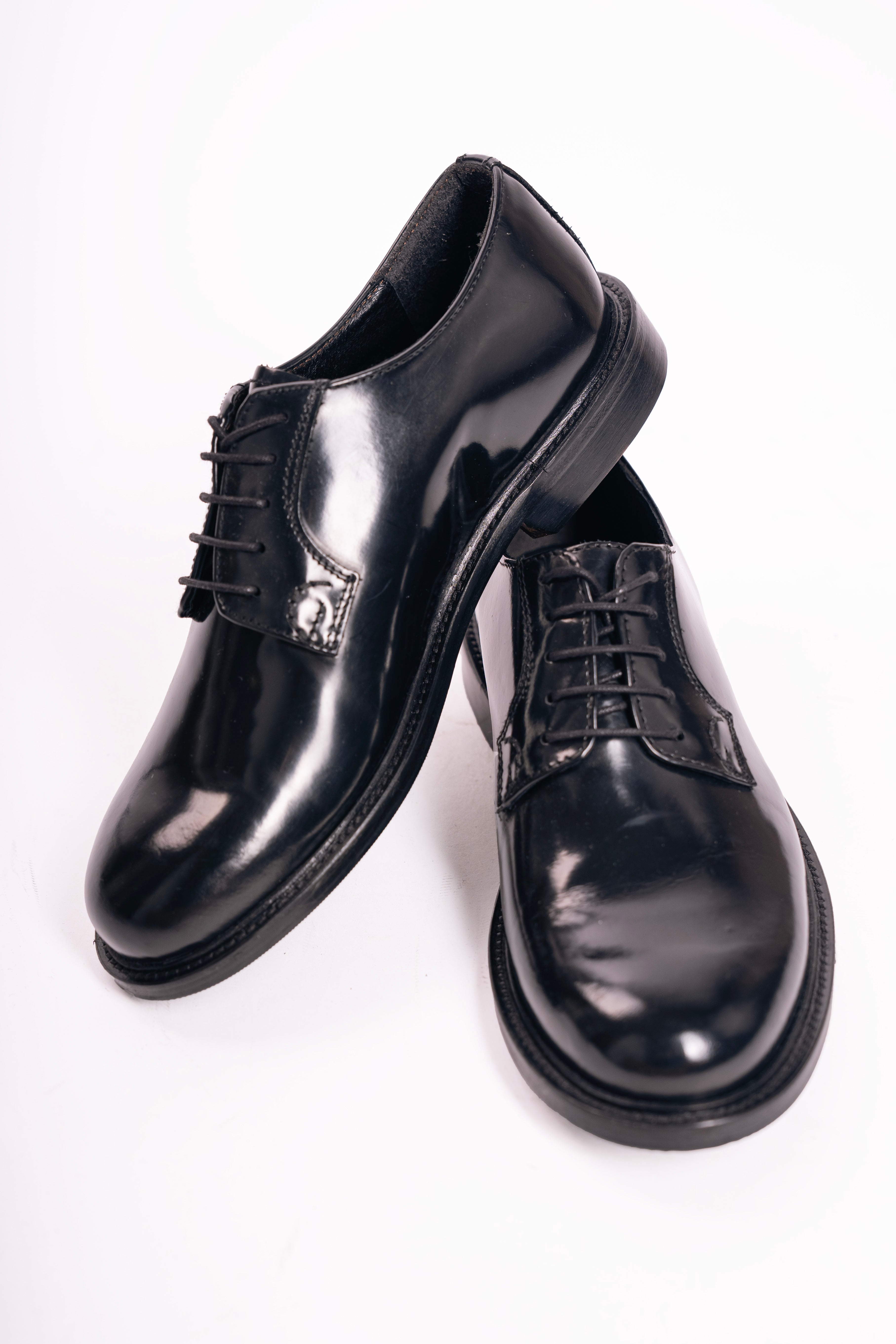 Mocassino oxford abrasivato