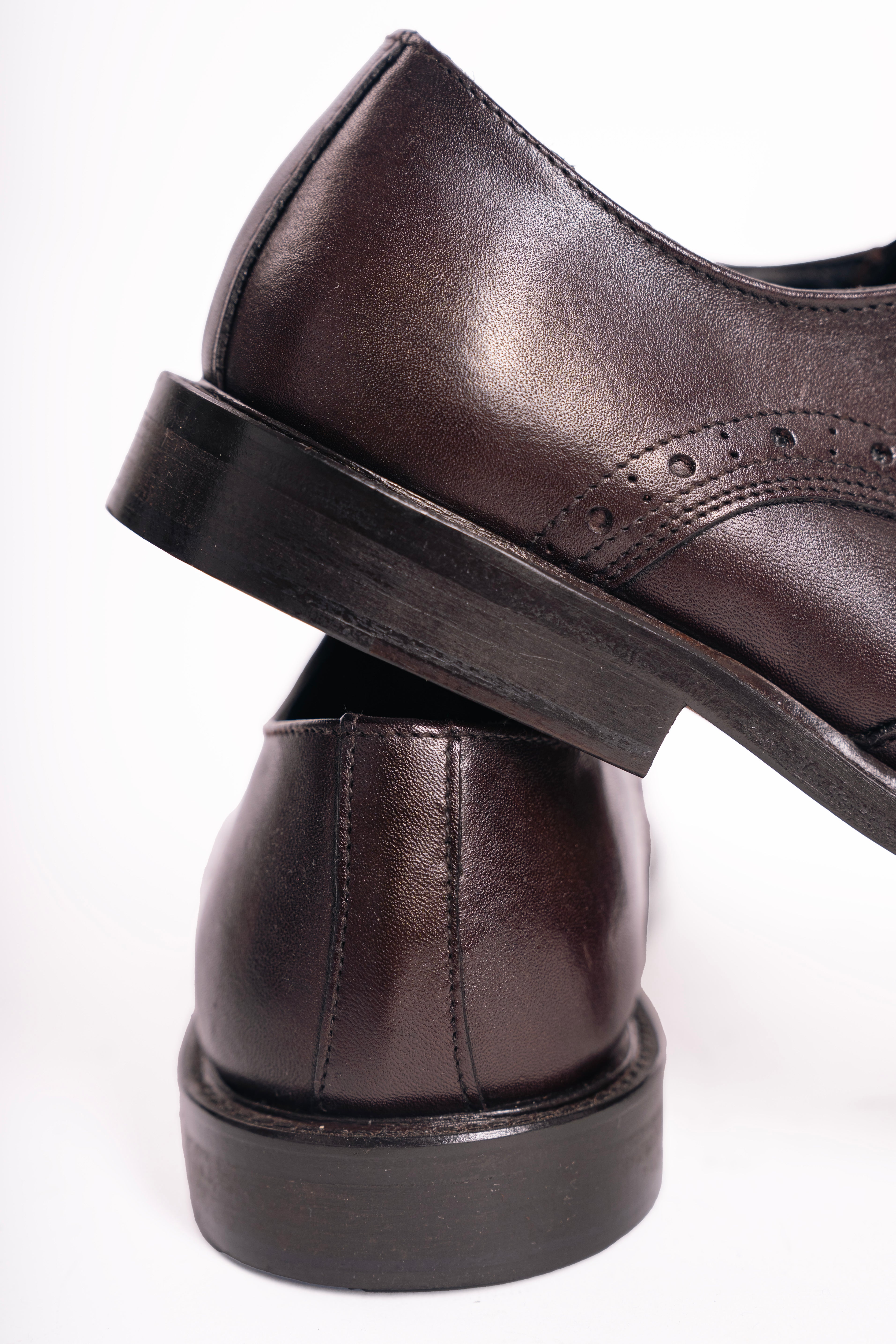 Mocassino inglese in pelle
