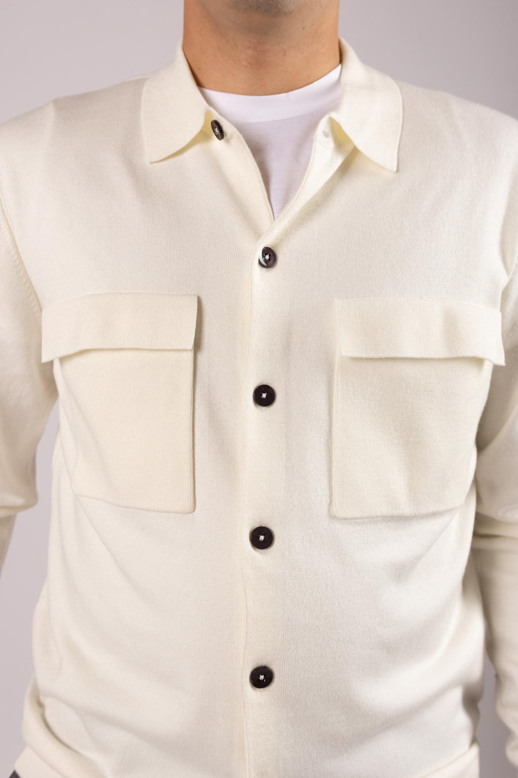 Cardigan Diktat doppio tascone
