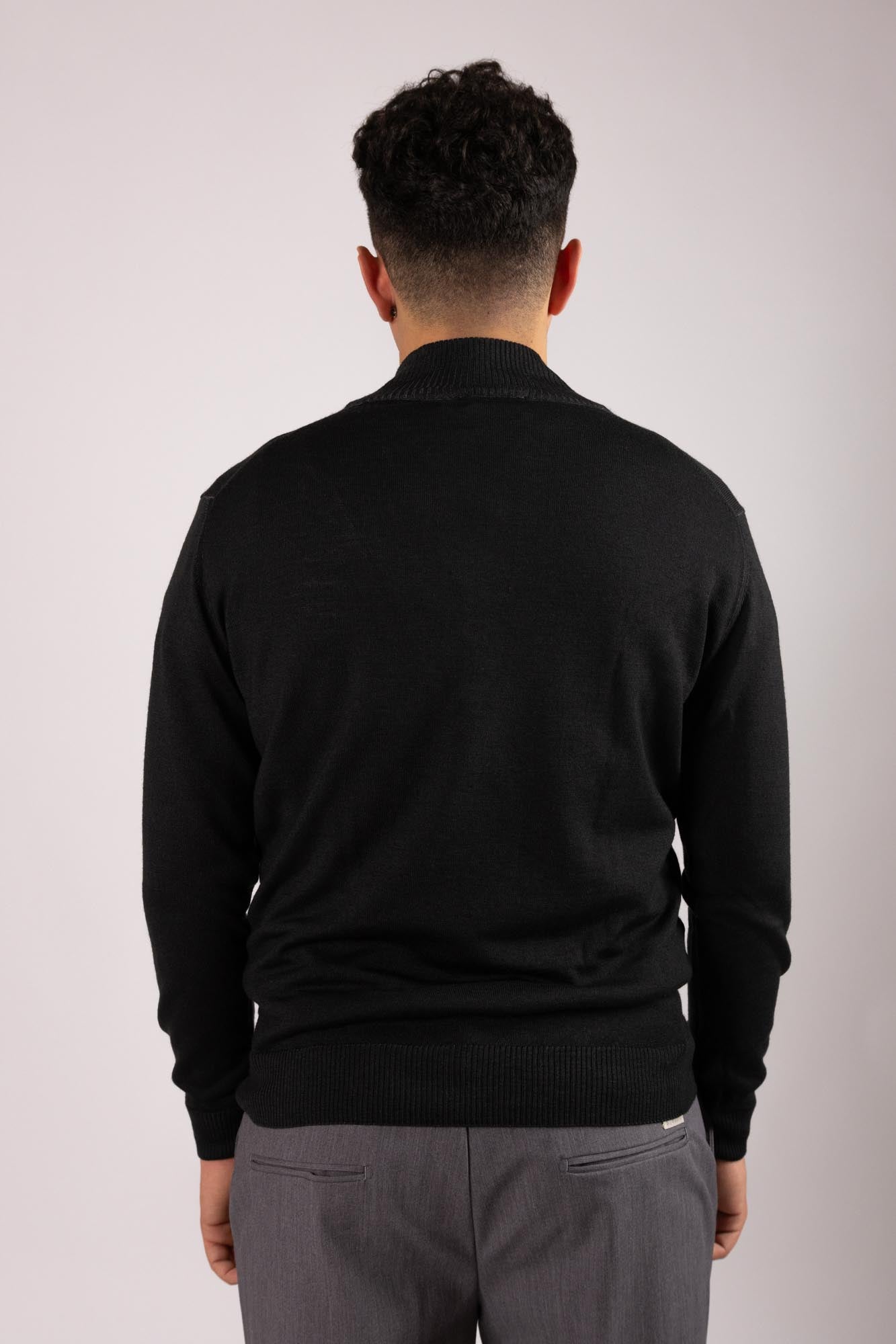 Cardigan Outfit mezza zip