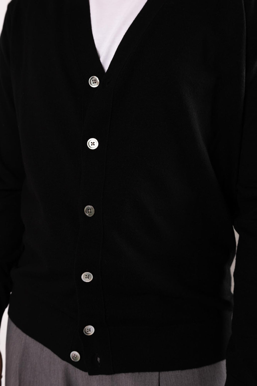 Cardigan Diktat lana merinos