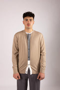 Cardigan Diktat lana merinos con ricamo