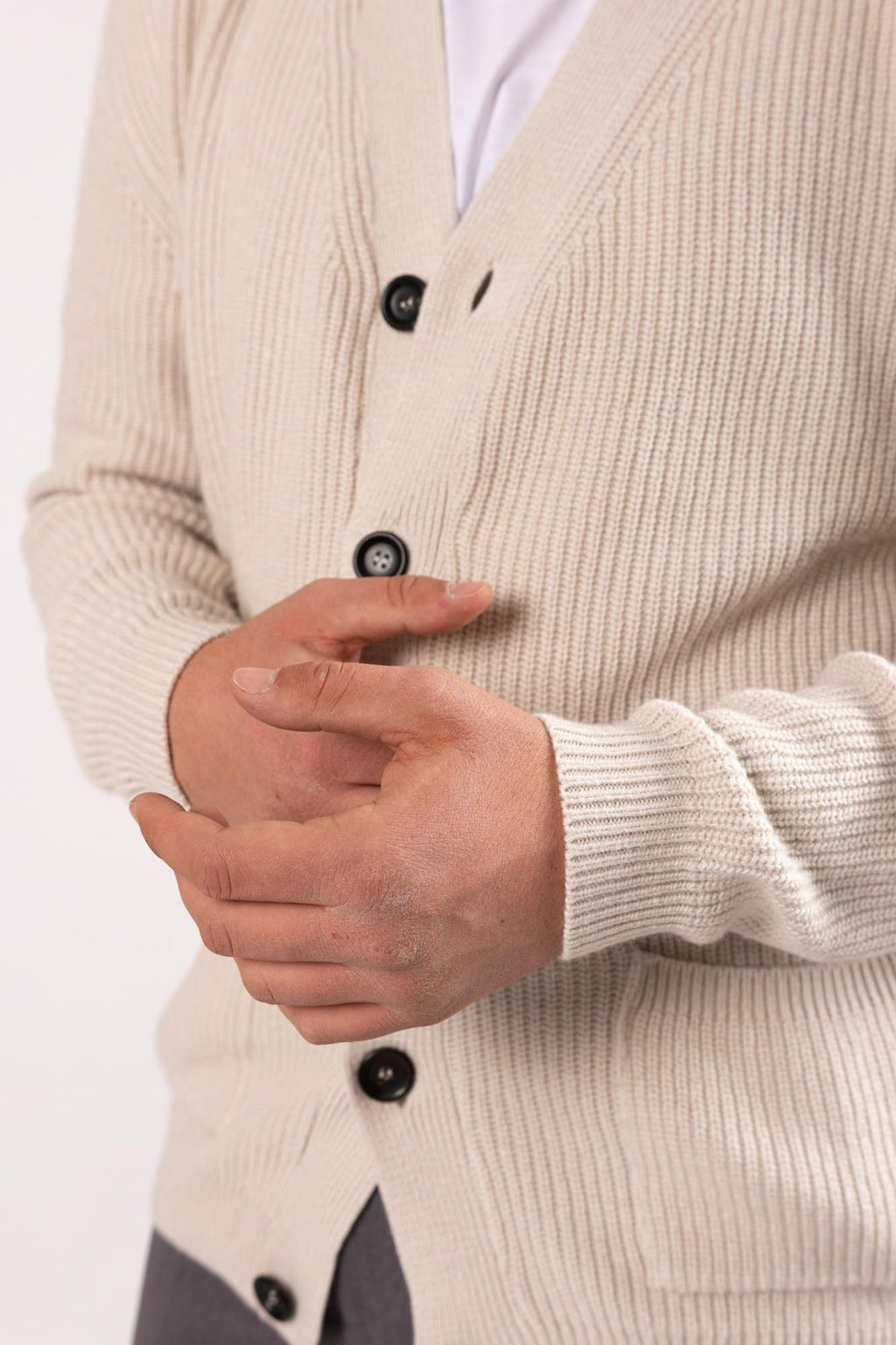 Cardigan Outfit in lana